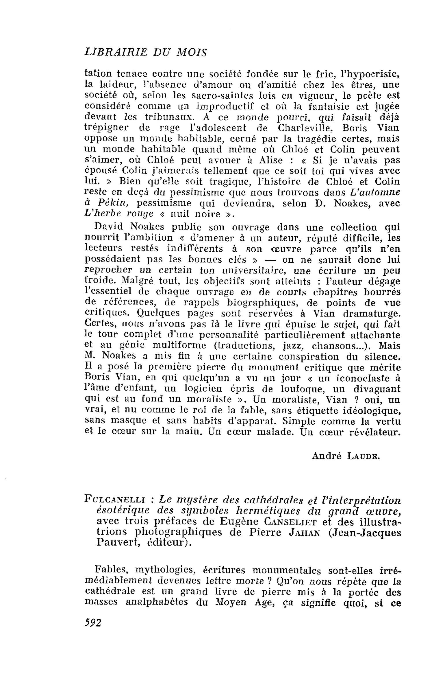 Fulcanelli : Le mystère des cathédrales et l’interprétation ésotérique des symboles hermétiques du grand oeuvre