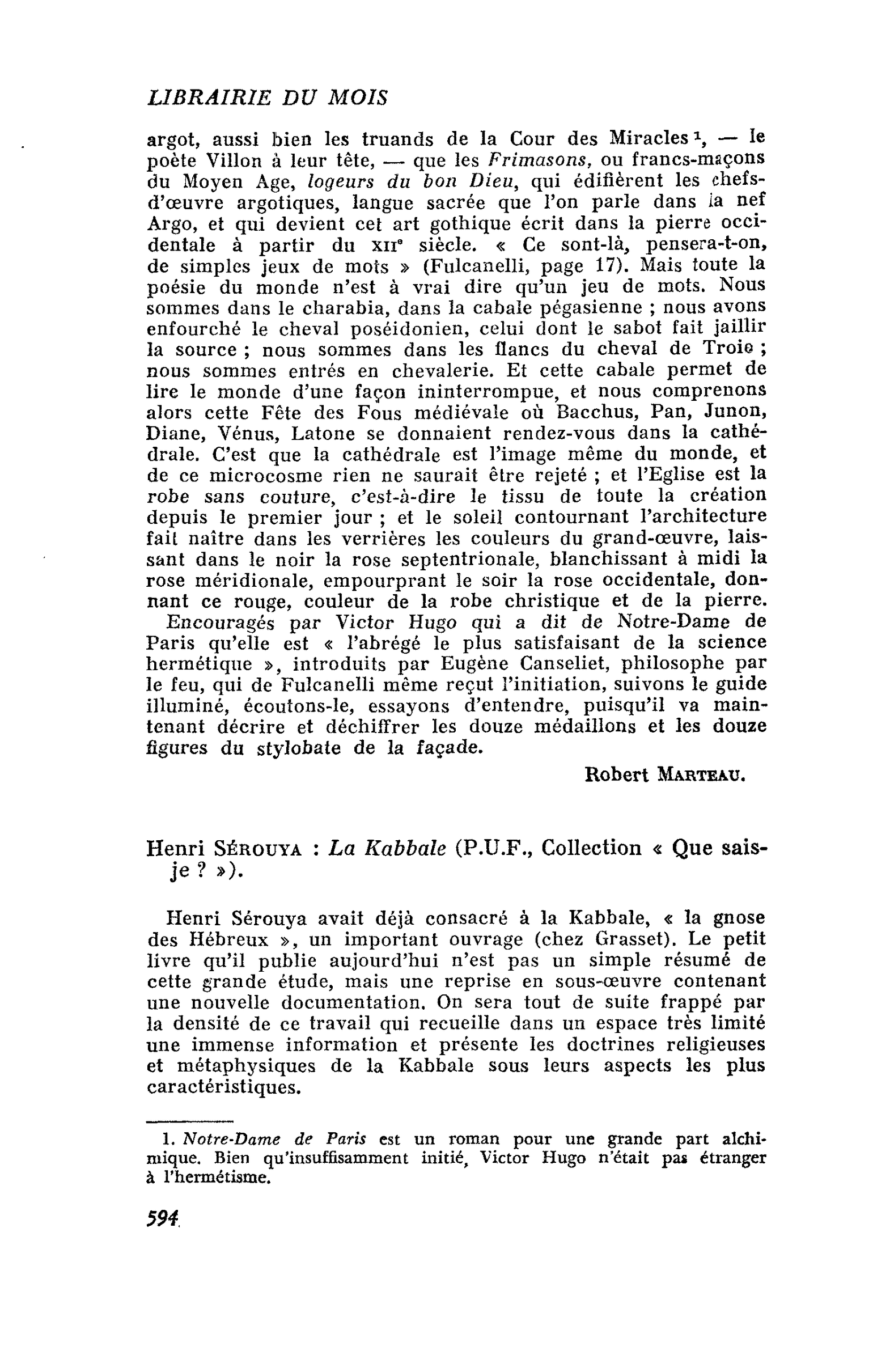 Henri Sérouya : La Kabbale