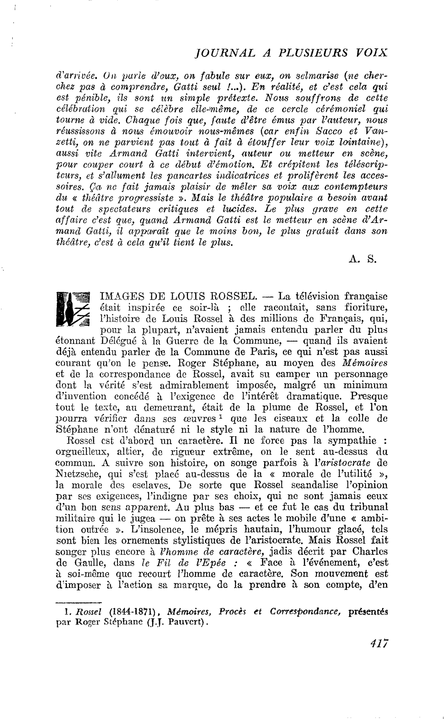IMAGES DE LOUIS ROSSEL