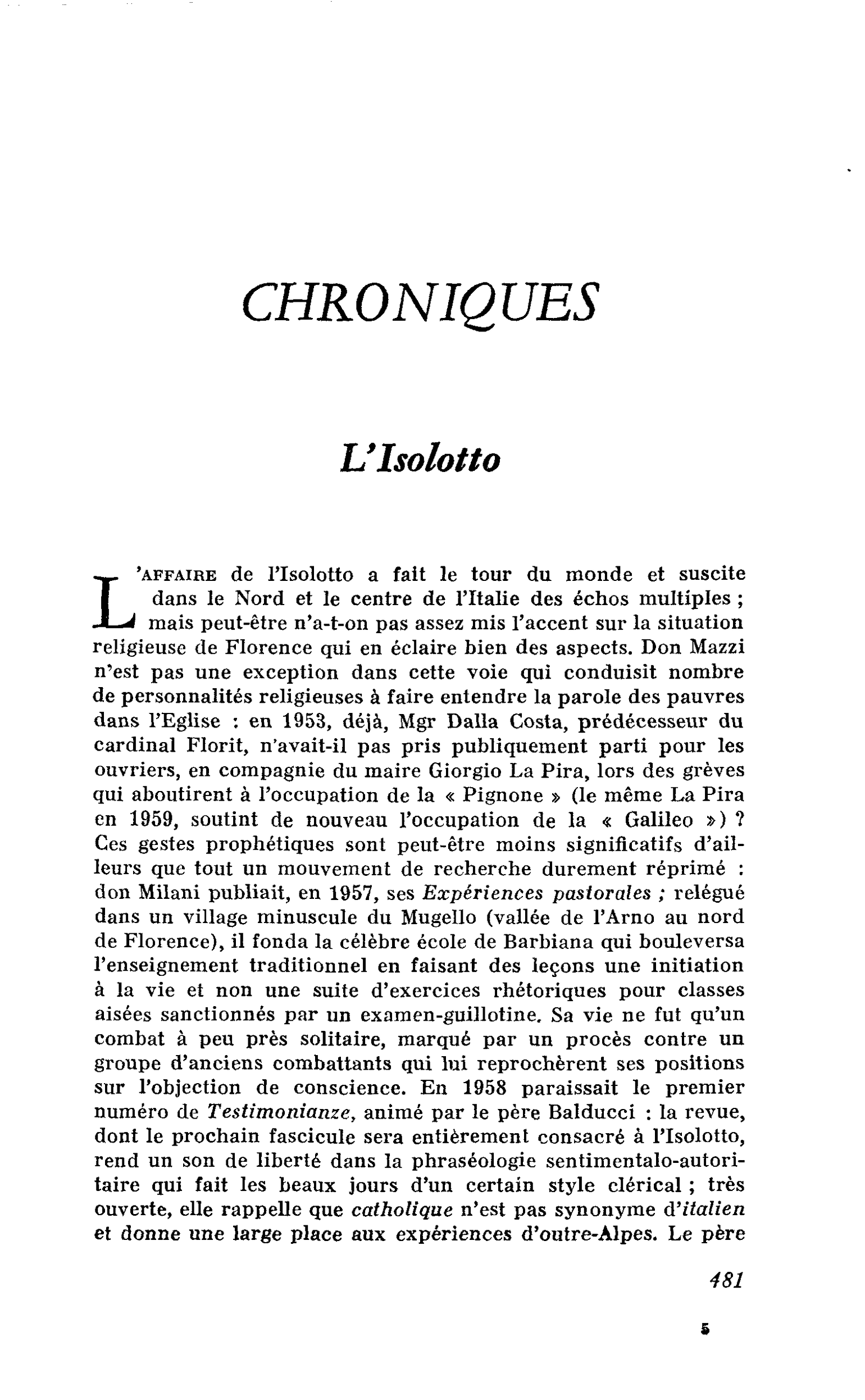 L’lsolotto