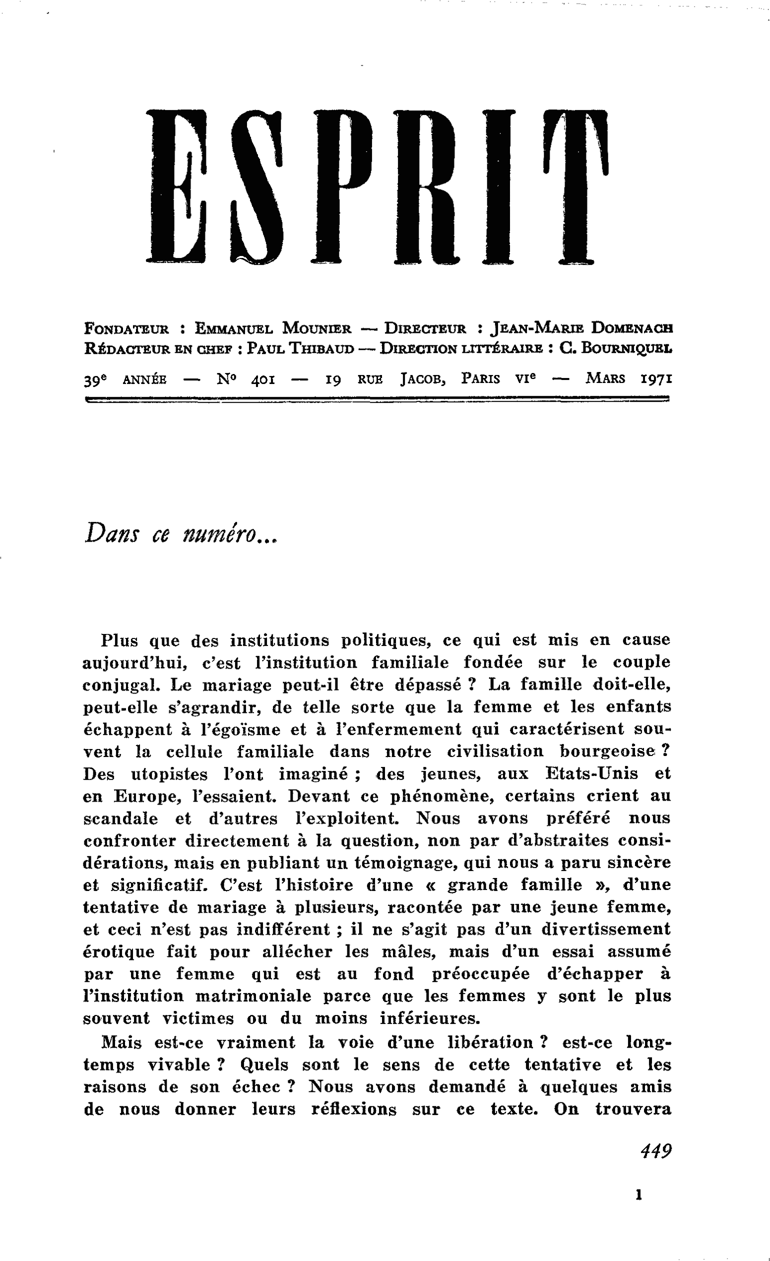 Editorial