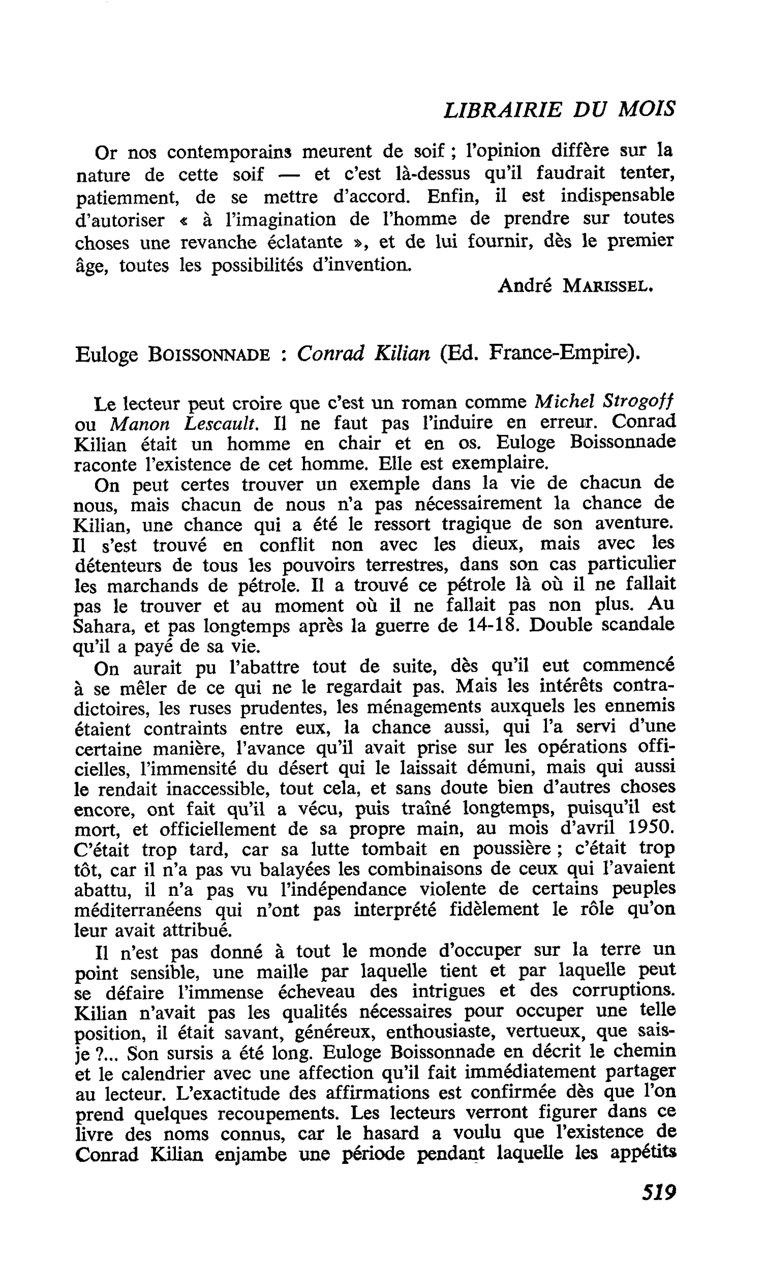 Euloge Boissonnade : Conrad Kilian