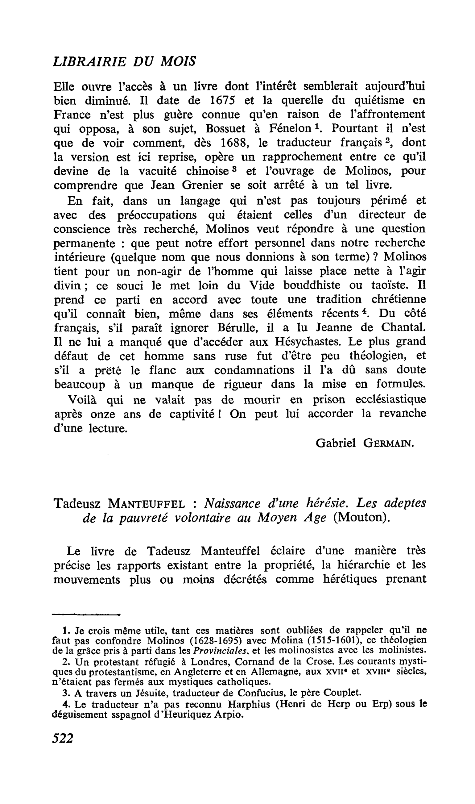 Tadeusz Manteuffel : Naissance d’une hérésie. Les adeptes de la pauvreté volontaire au Moyen Age