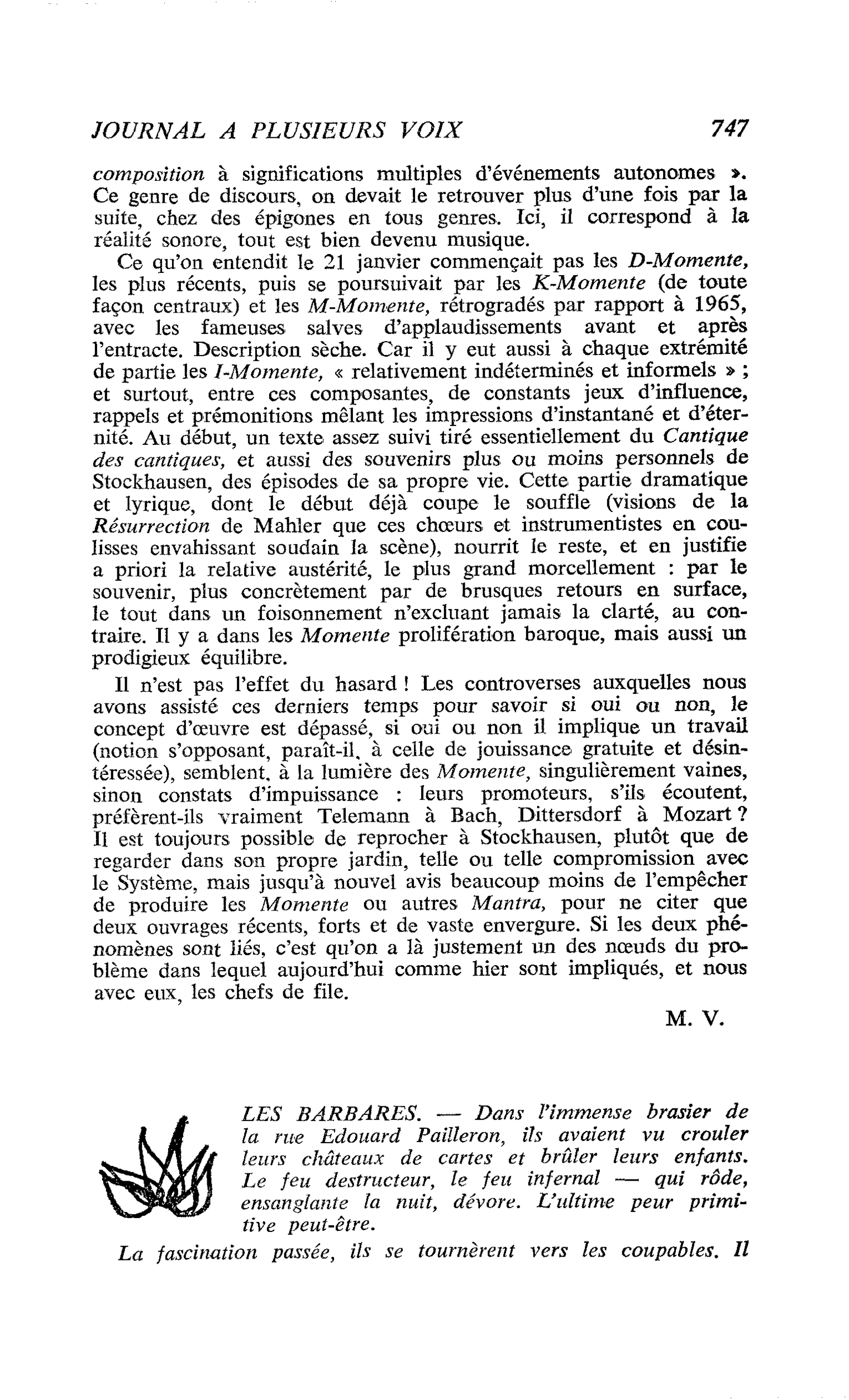 LES BARBARES