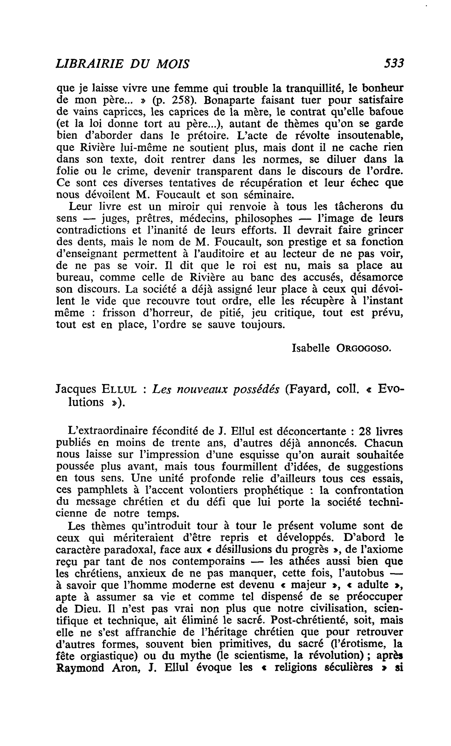Jacques Ellul : Les nouveaux possédés