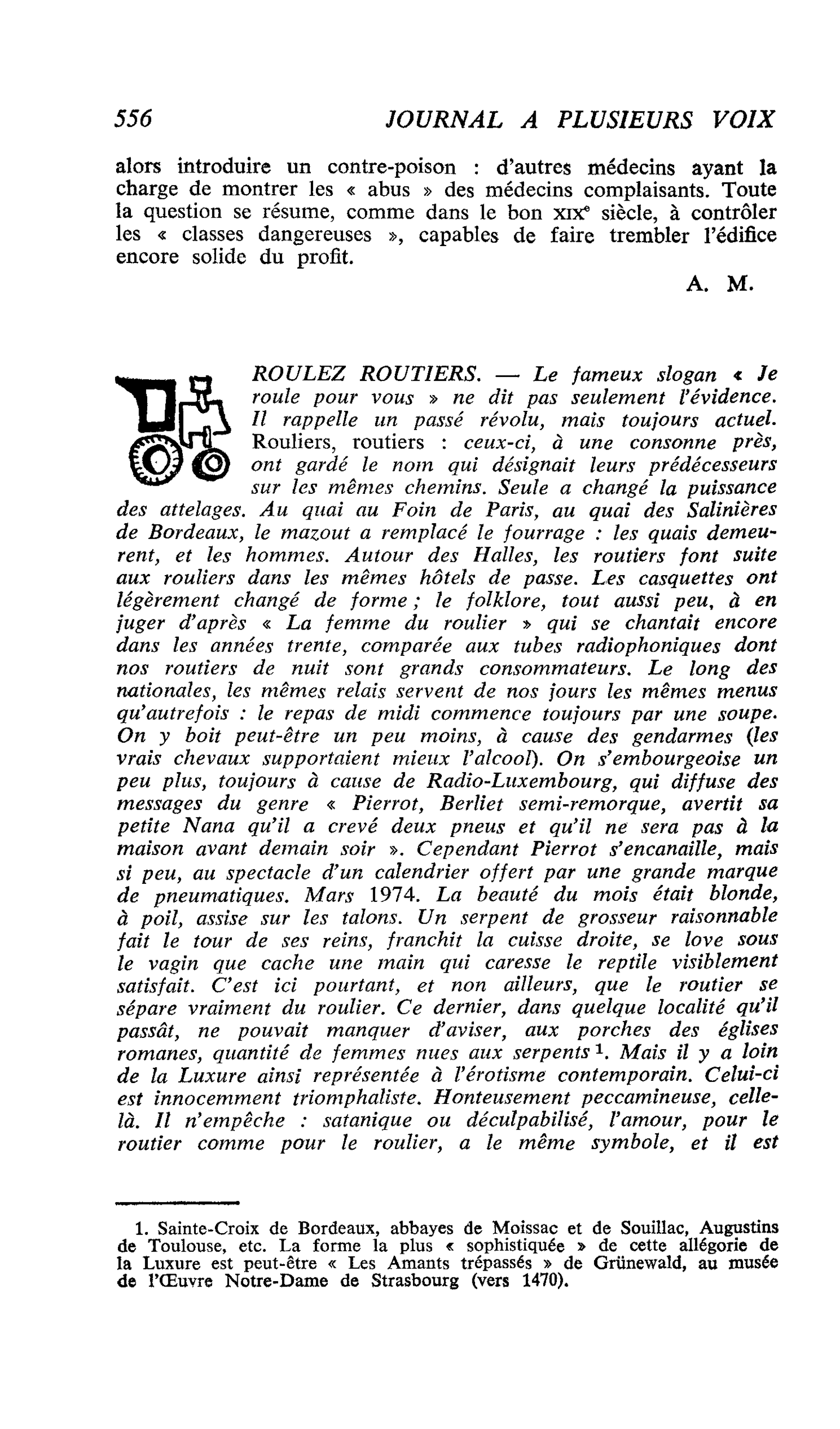 ROULEZ ROUTIERS