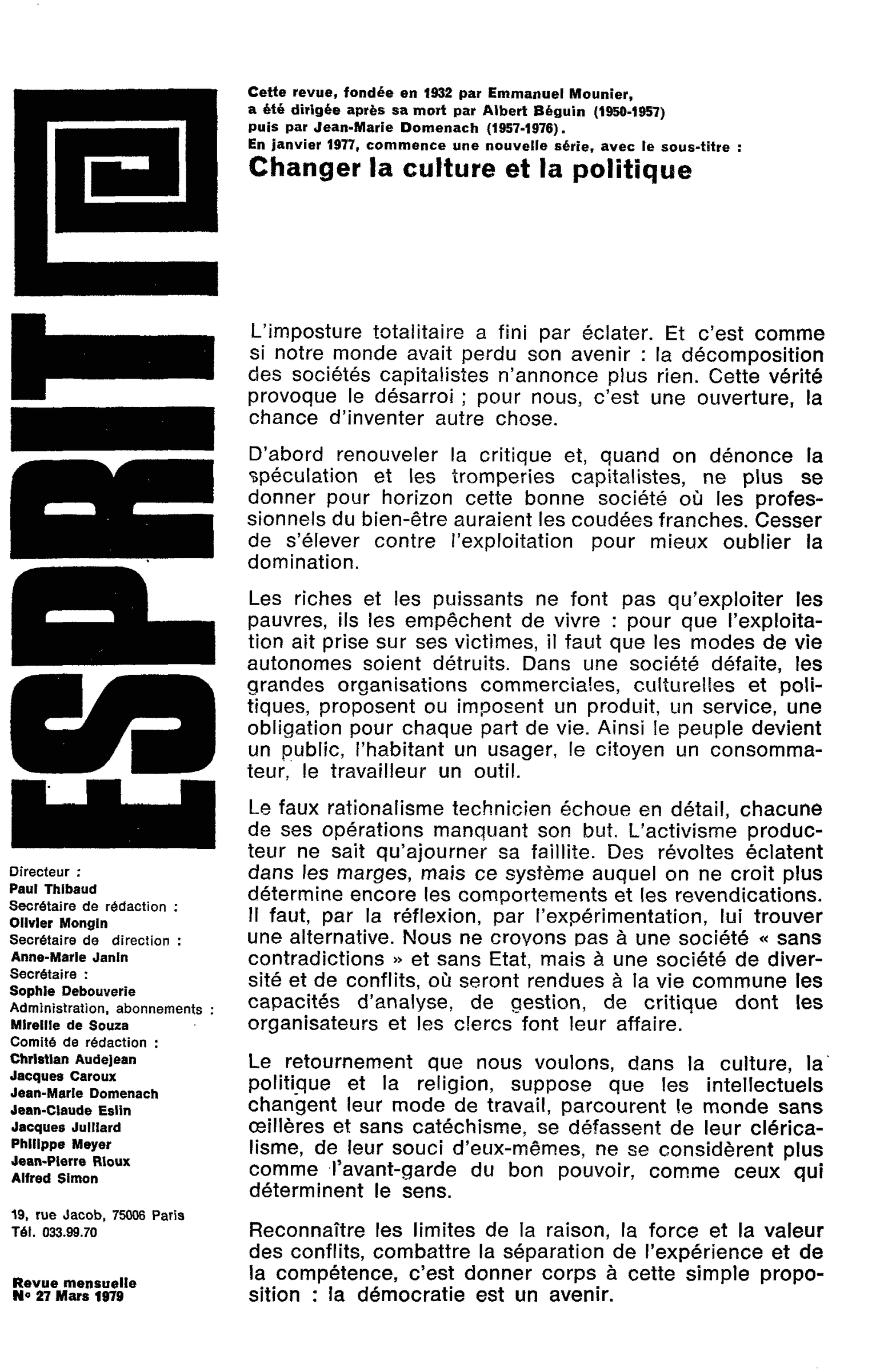 Editorial