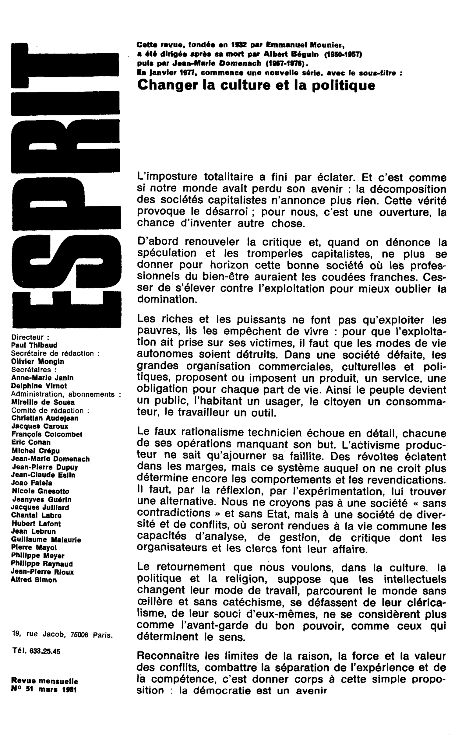 Editorial