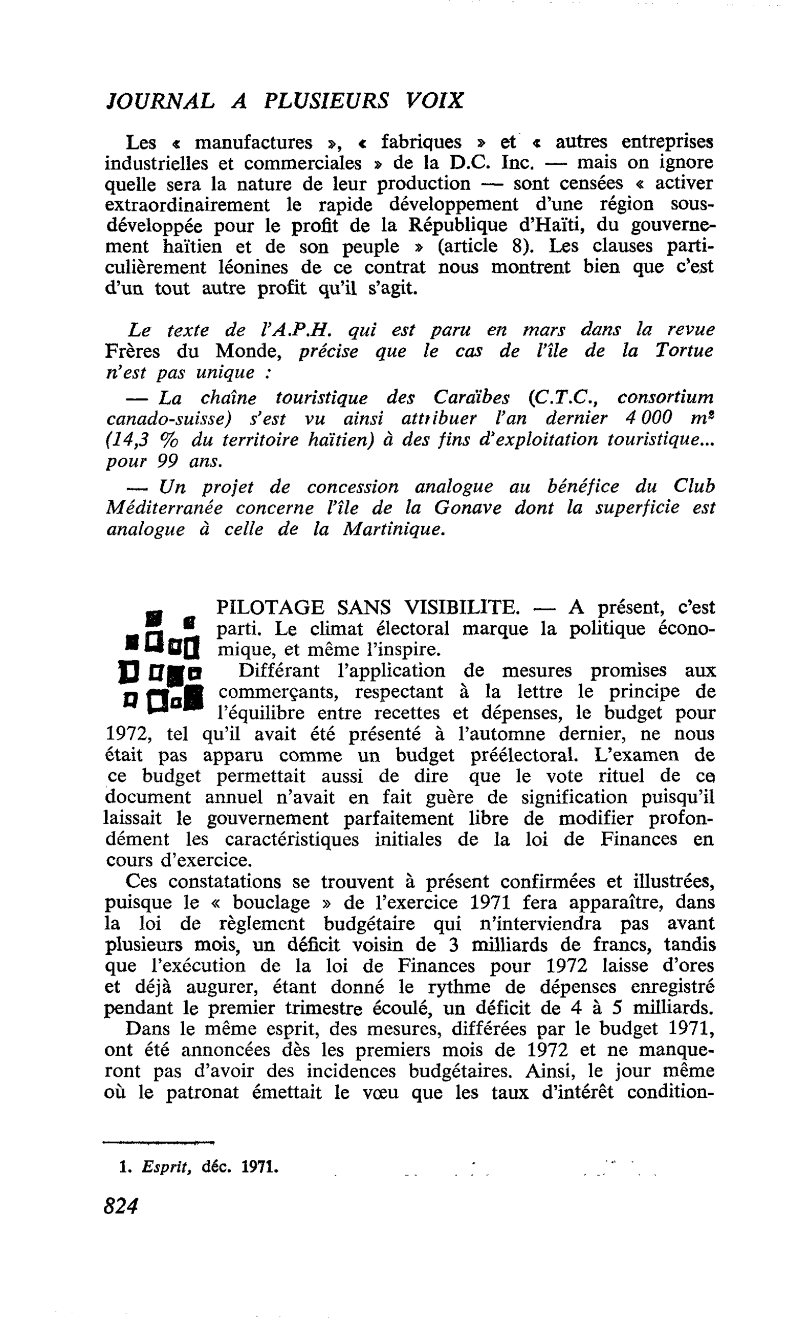 PILOTAGE SANS VISIBILITE