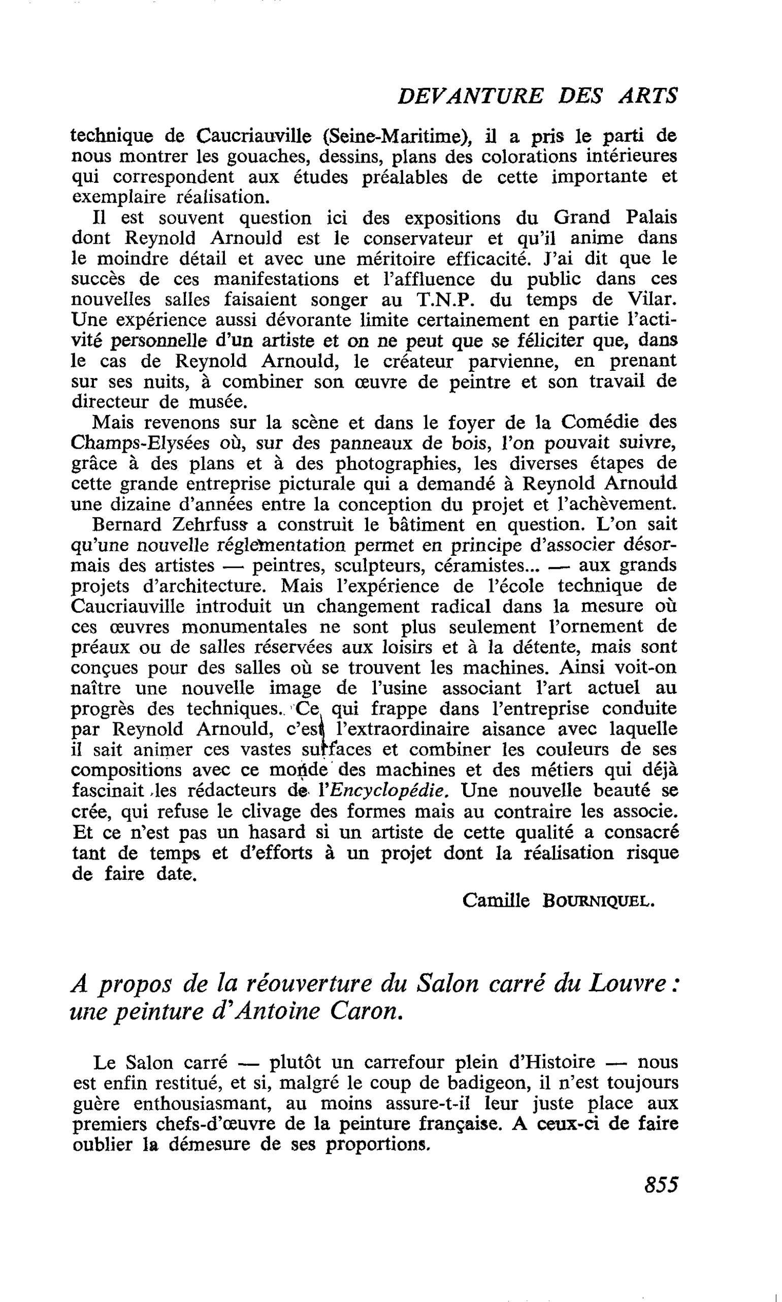 A propos de la réouverture du Salon carré du Louvre : une peinture d’Antoine Caron