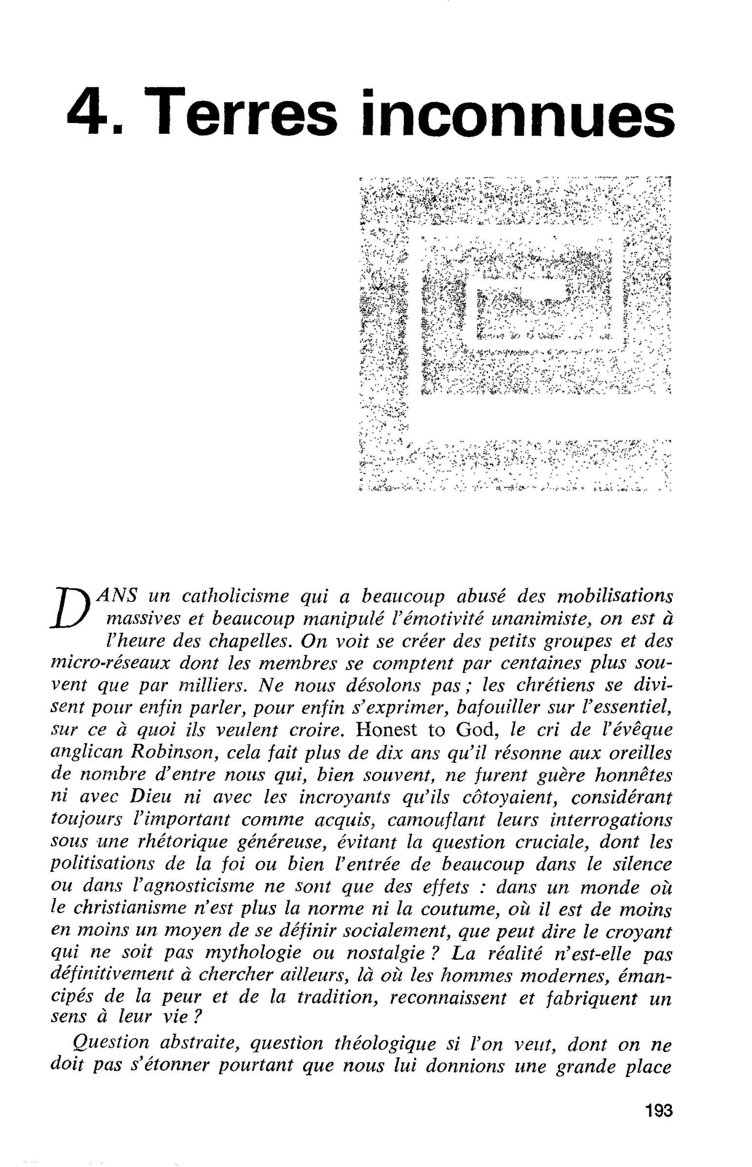 4. Terres inconnues