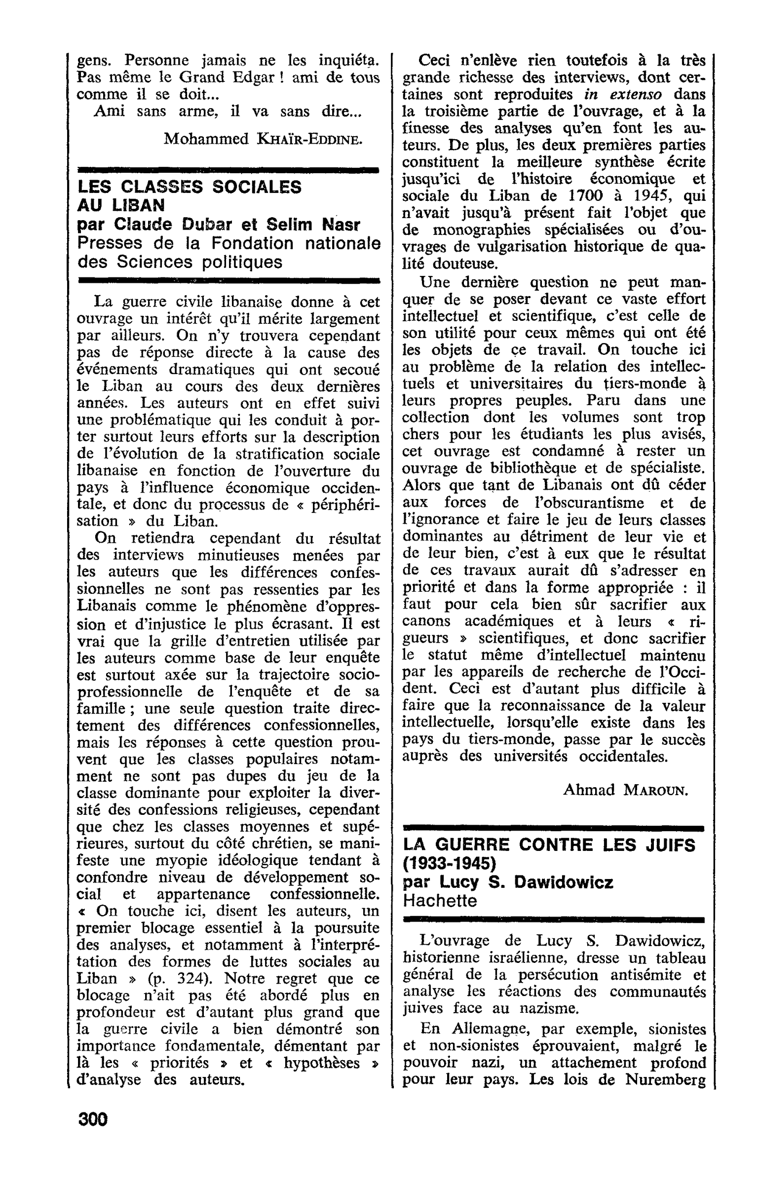 LA GUERRE CONTRE LES JUIFS (1933-1945) par Lucy S. Dawidowicz