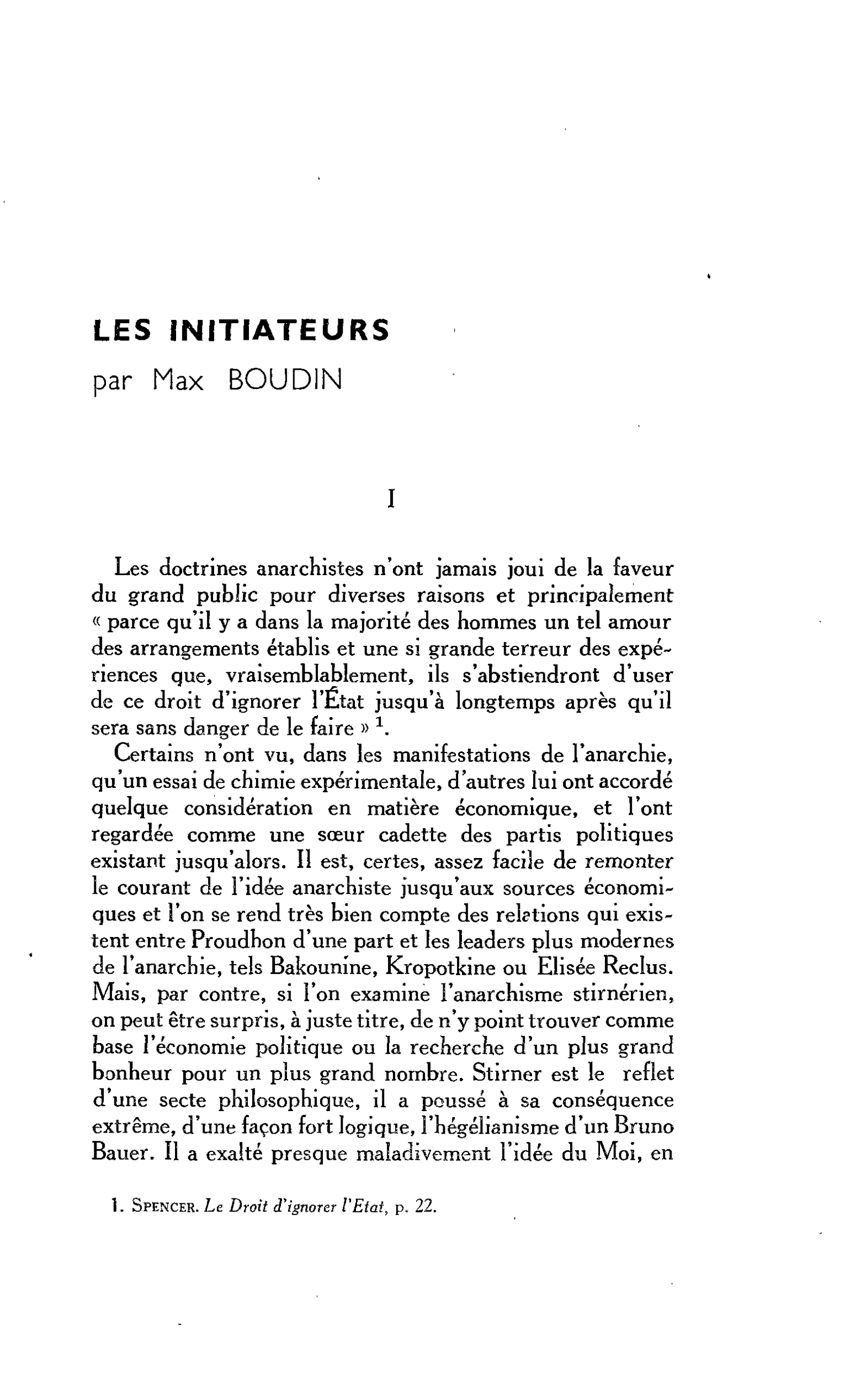 LES INITIATEURS