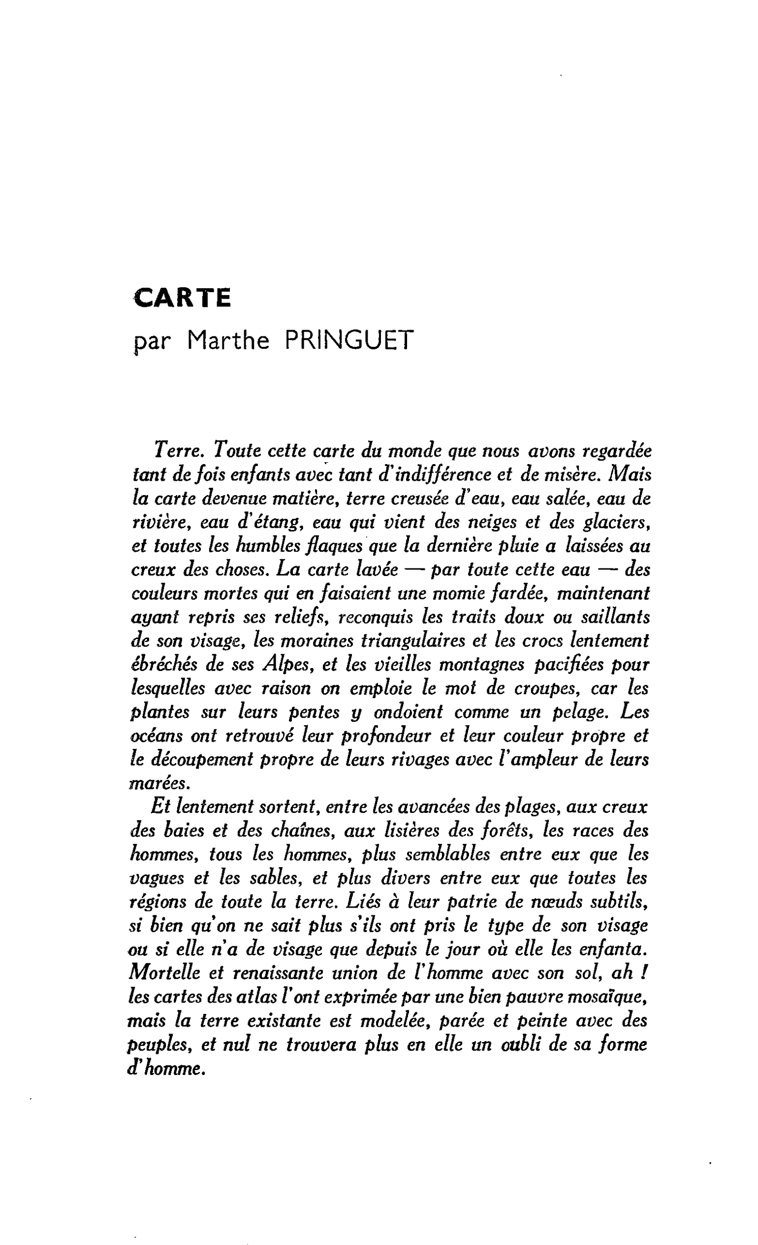 CARTE