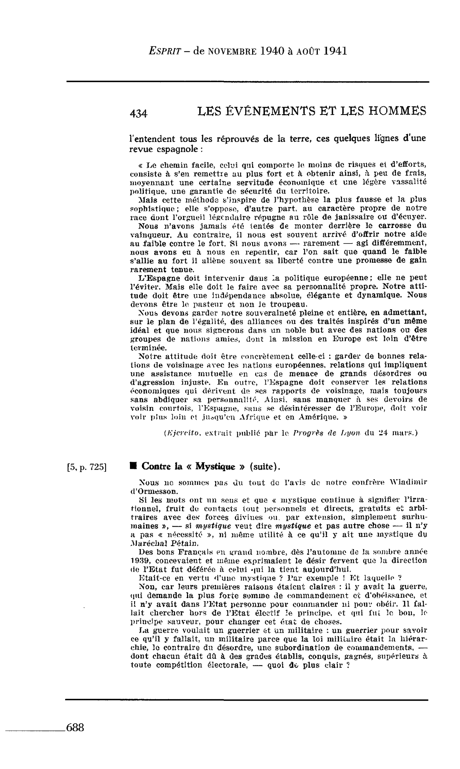 Journal des Témoins : Contre la « Mystique » (suite)