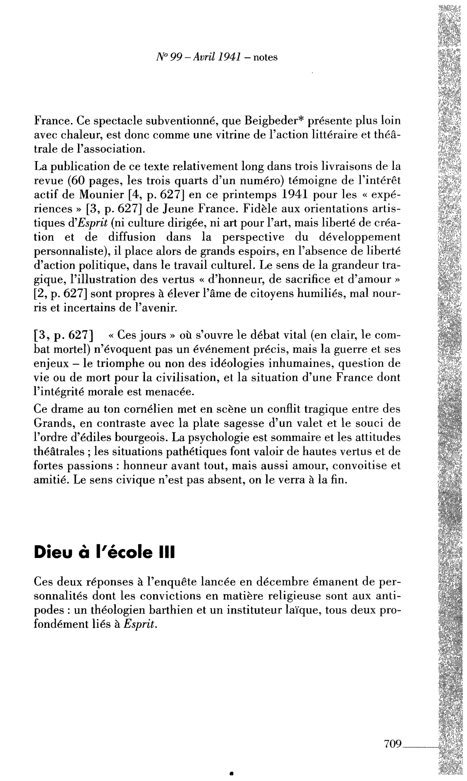 Dieu à l’école III (par Pury Roland (de))