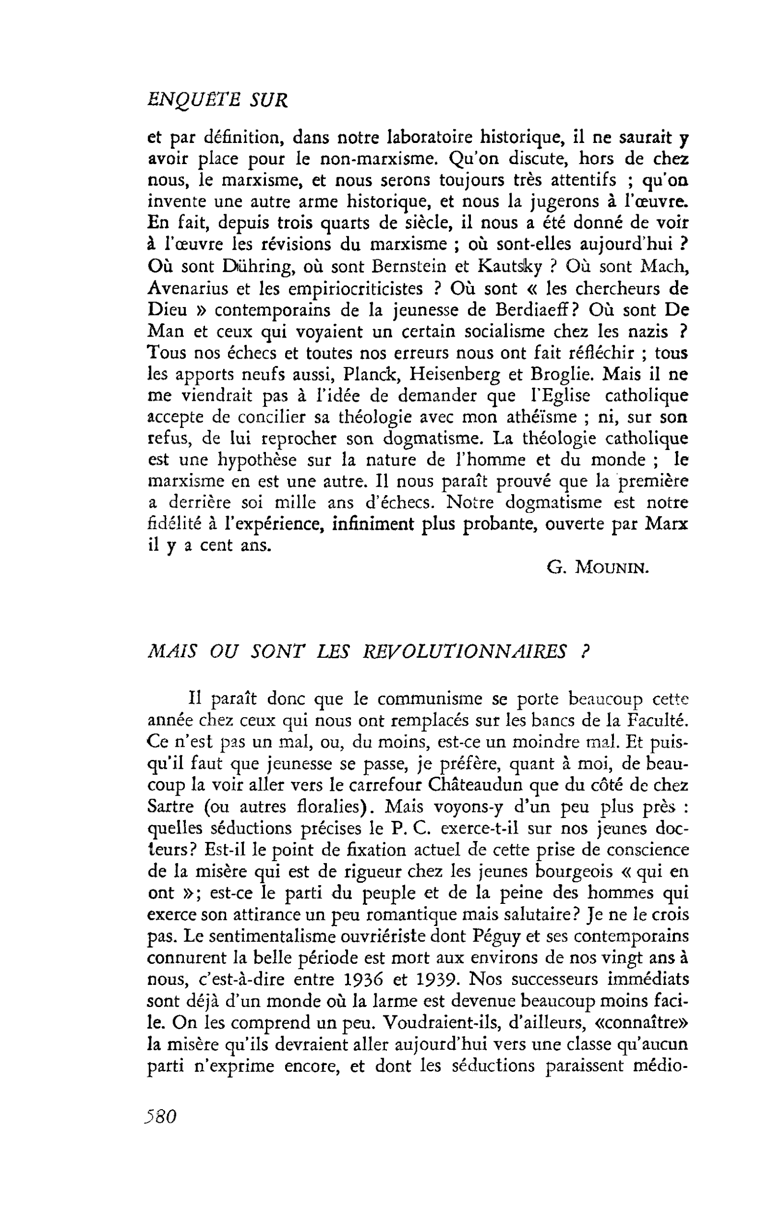 Le communisme devant nous : MAIS OU SONT LES REVOLUTIONNAIRES ?