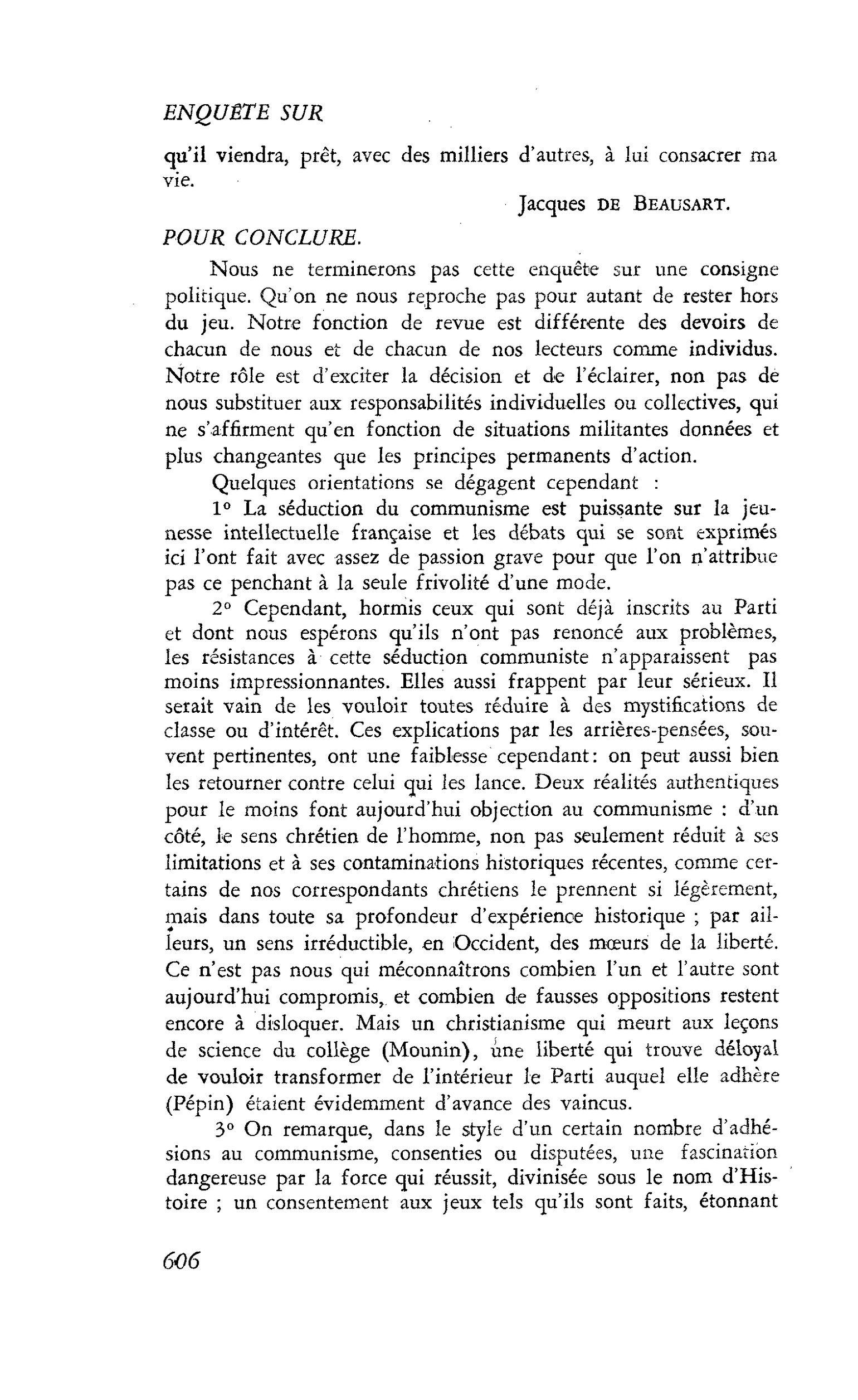 Le communisme devant nous : POUR CONCLURE
