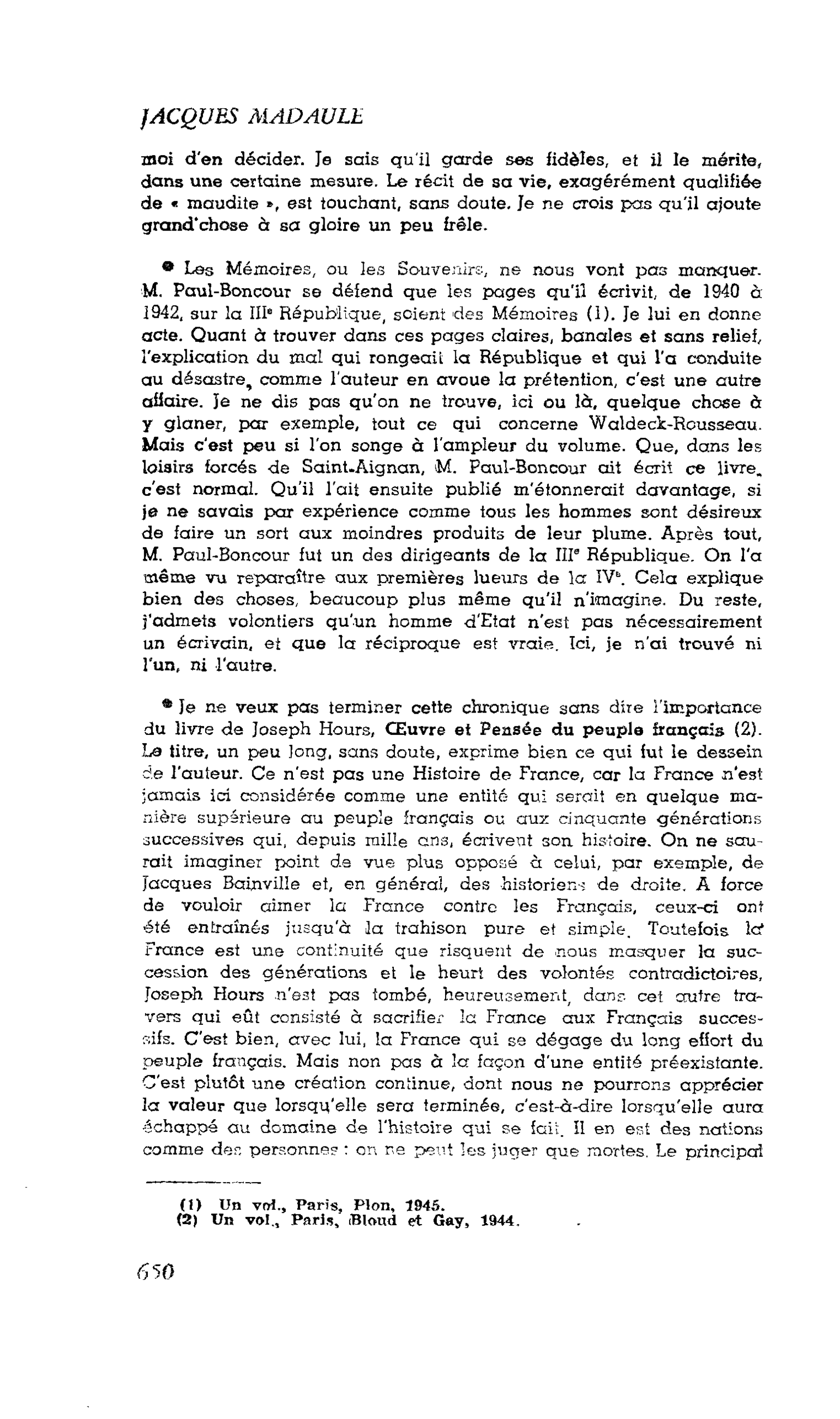 L’HOMME ENGAGÉ : LES LIVRES D’HISTOIRE