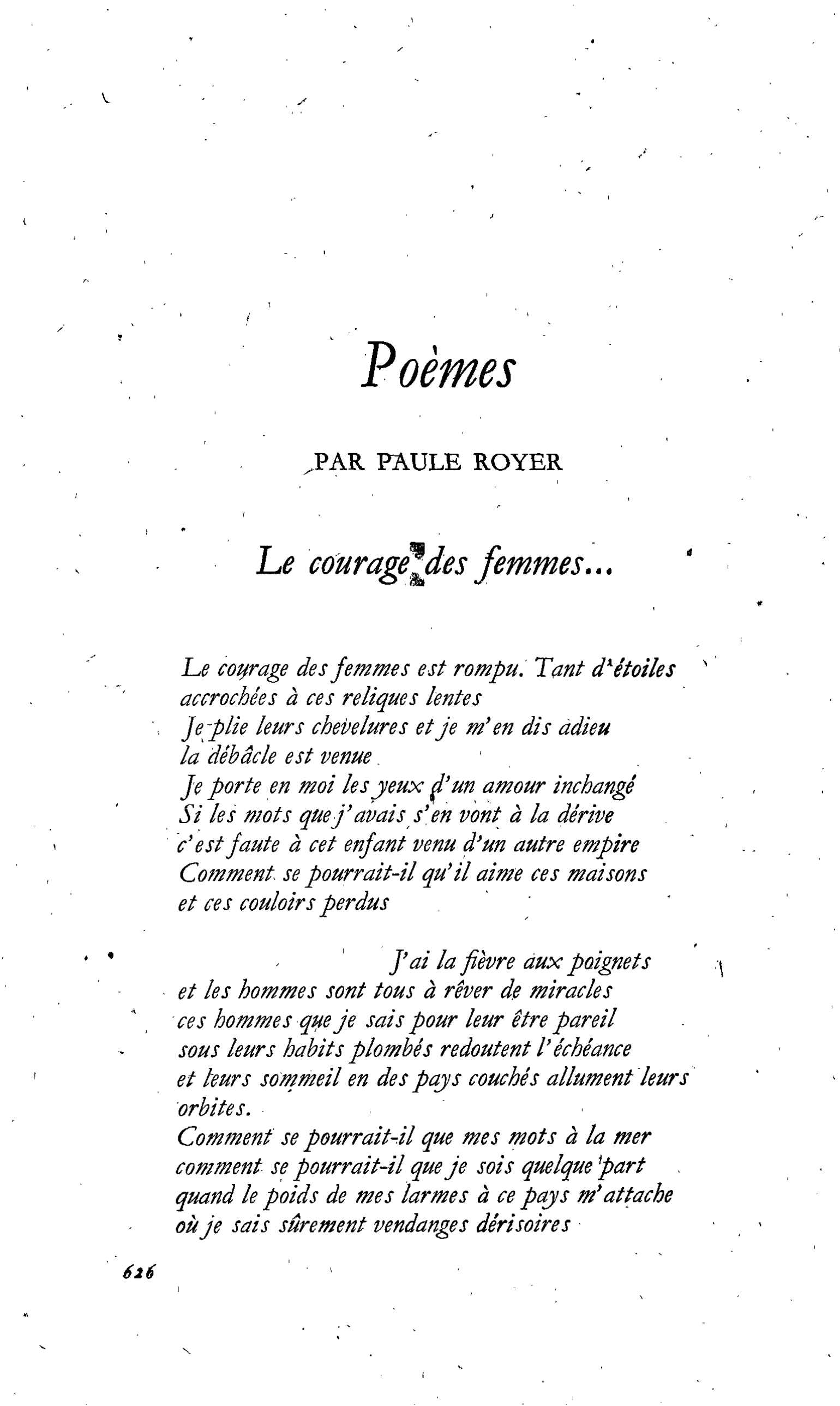 Poèmes