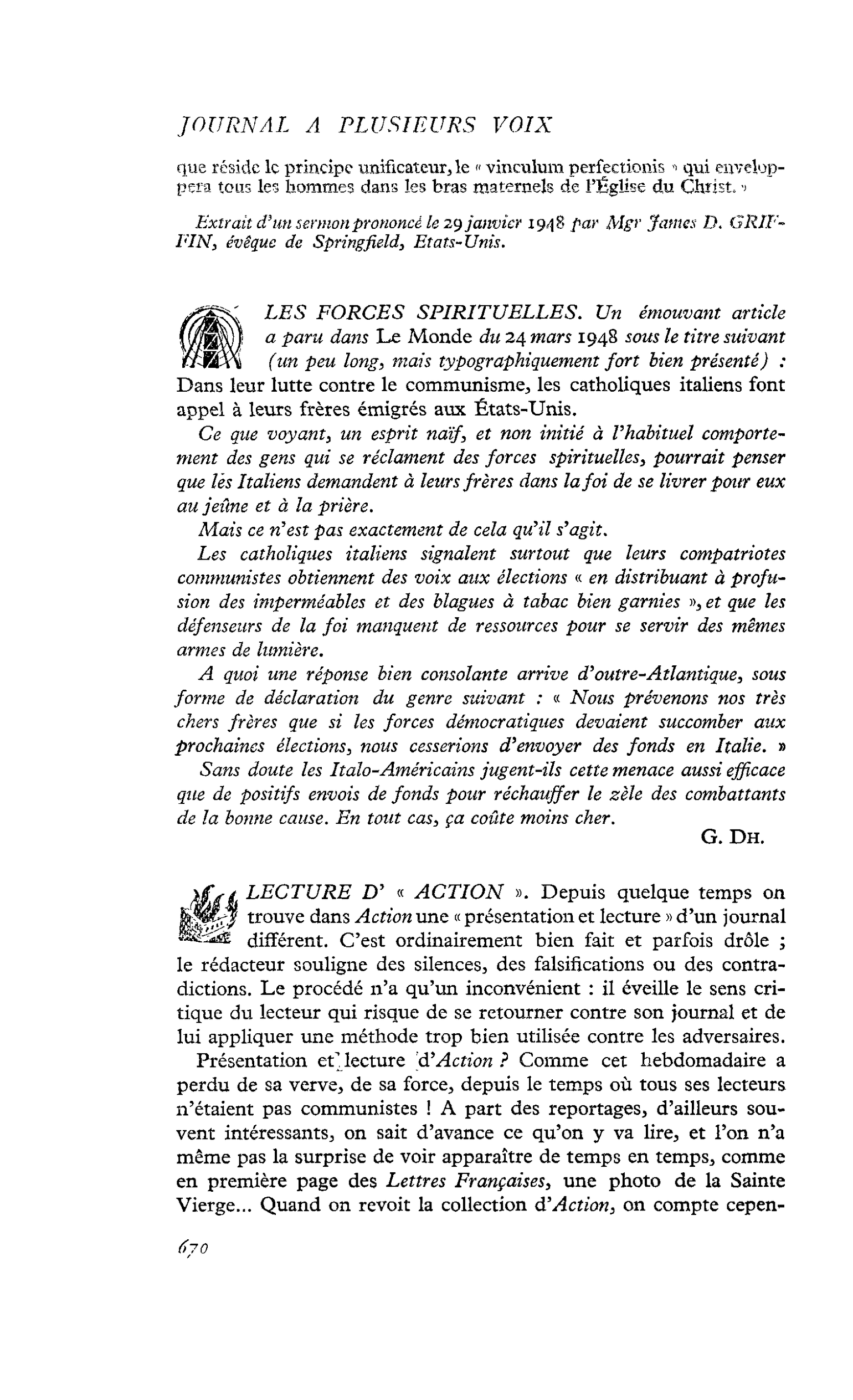 LES FORCES SPIRITUELLES
