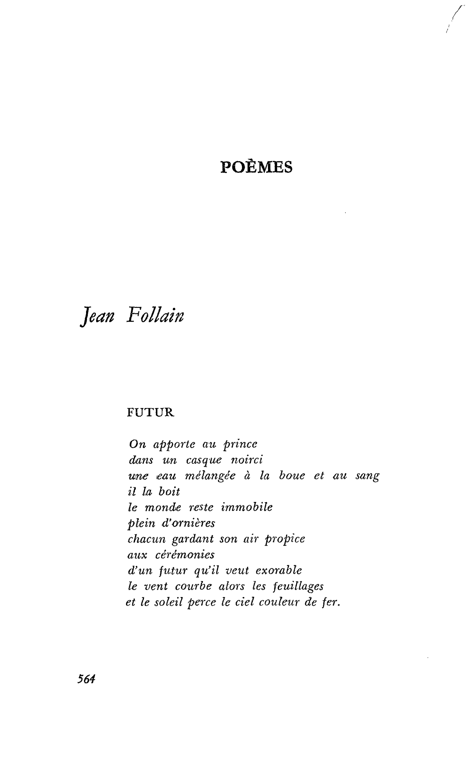 POÈMES
