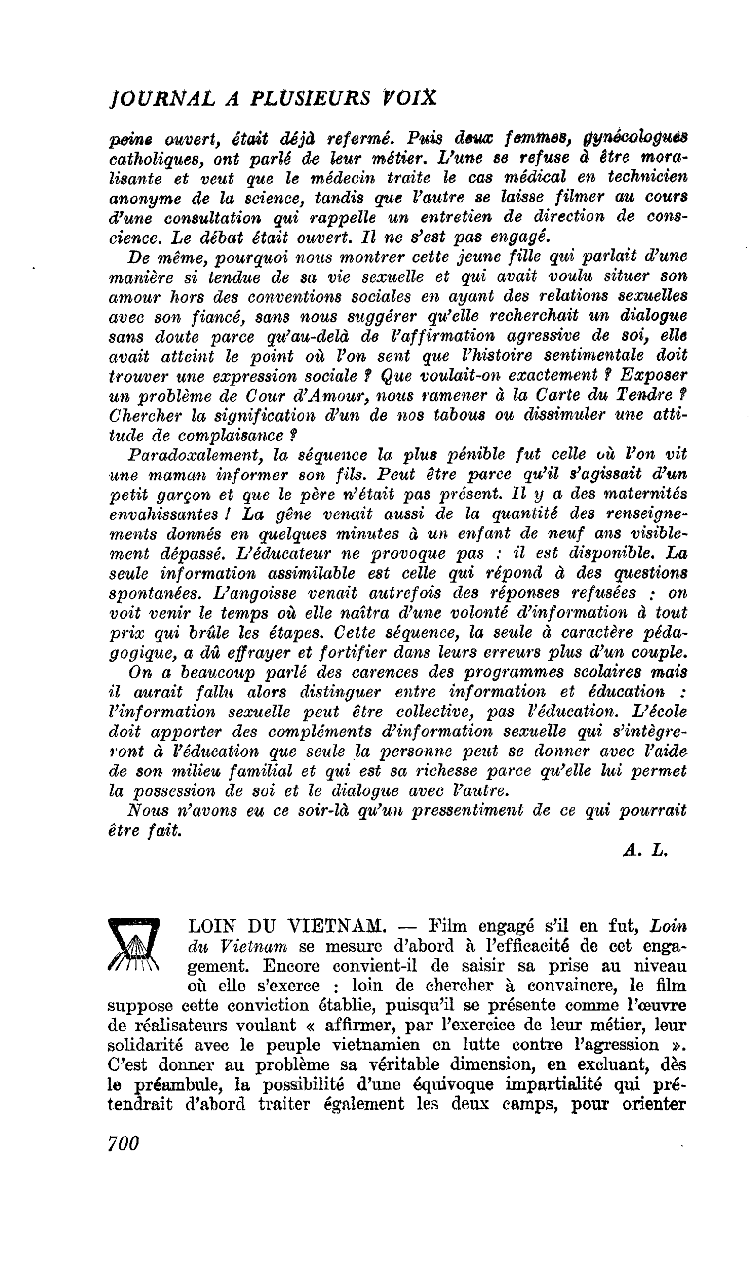 LOIN DU VIETNAM