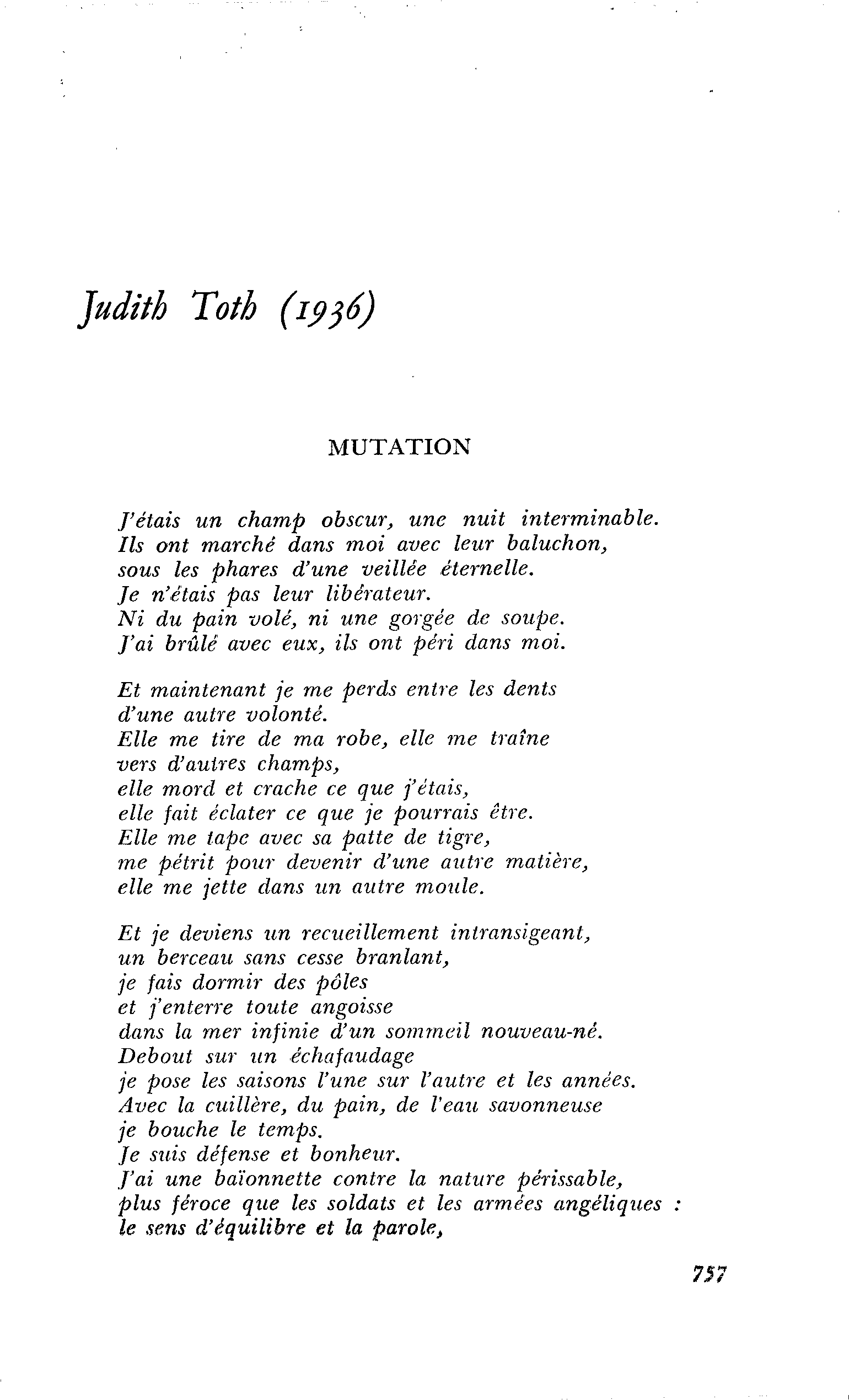 Judith Toth (1936)
