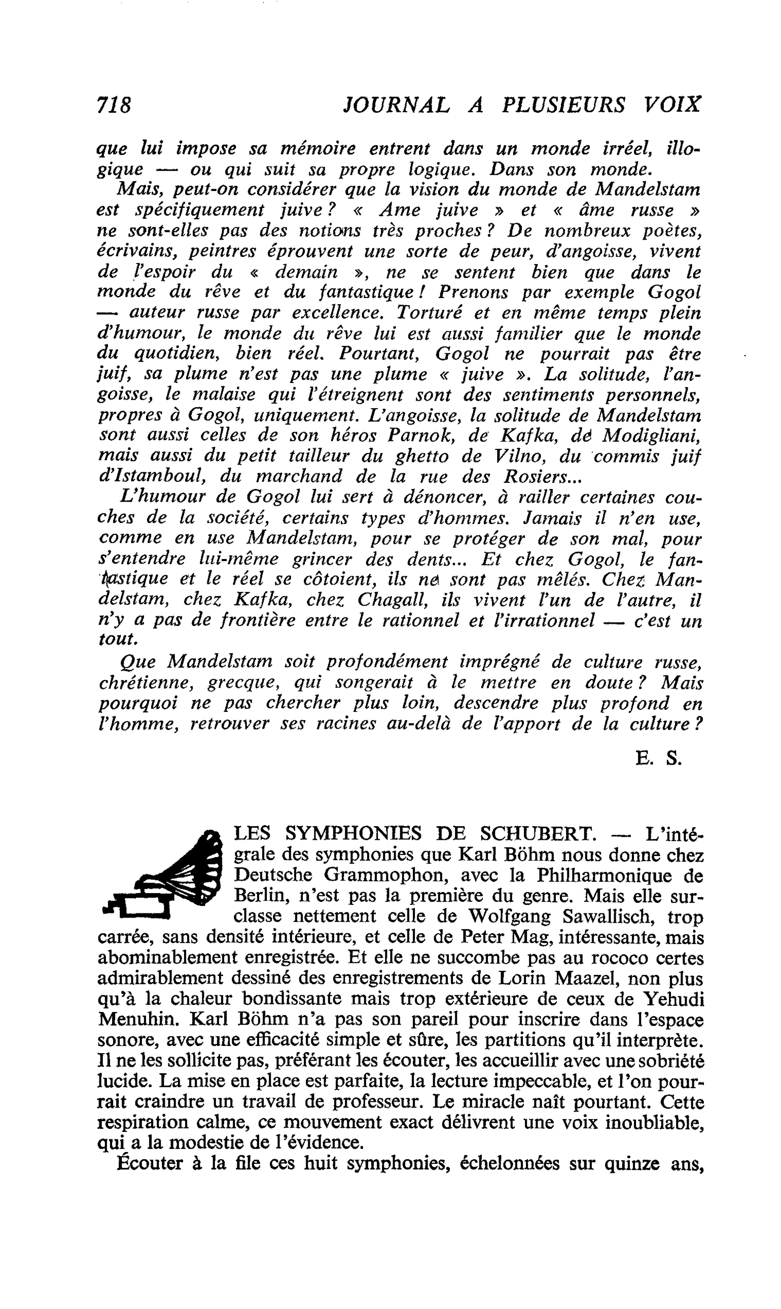 LES SYMPHONIES DE SCHUBERT