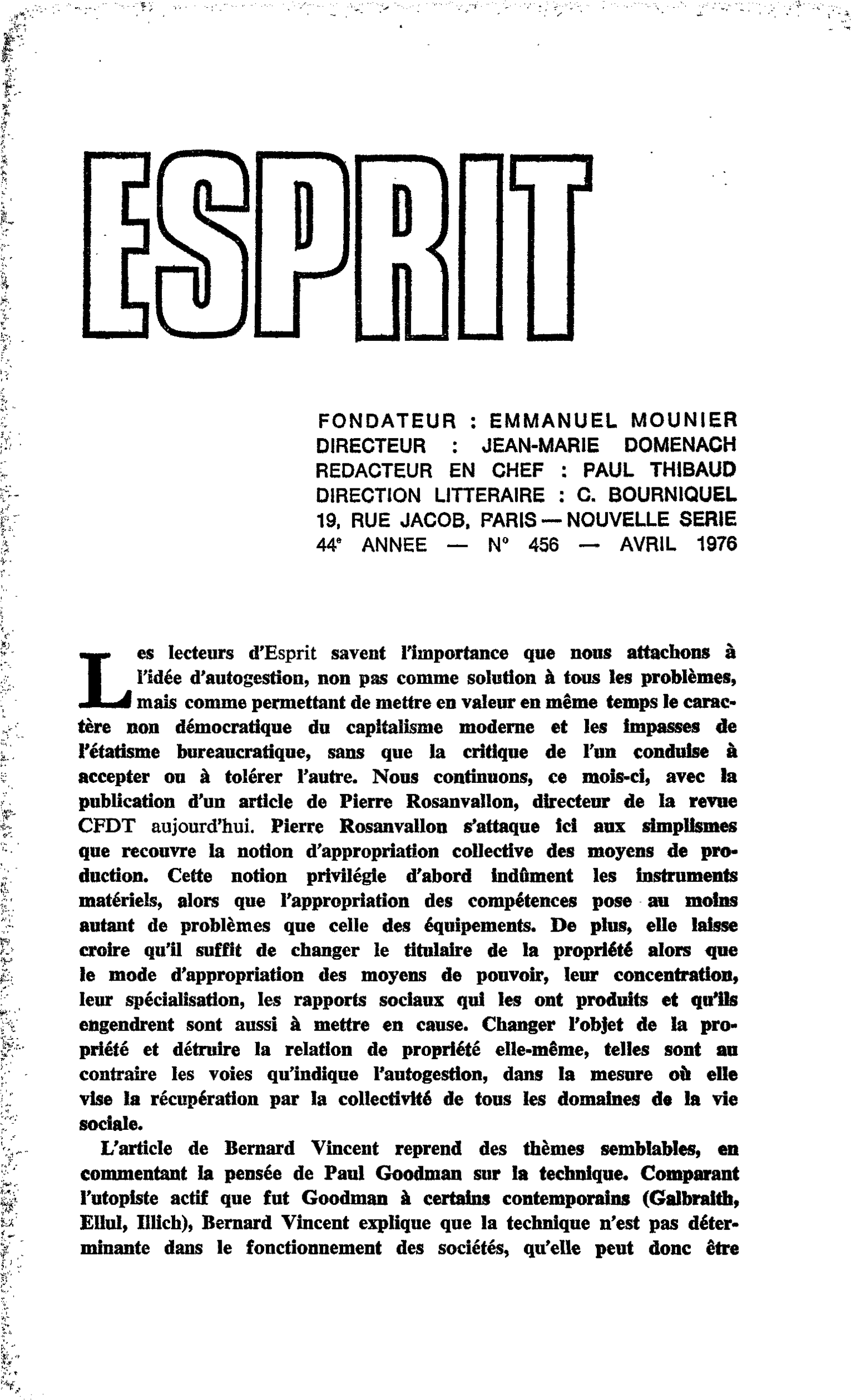 Editorial