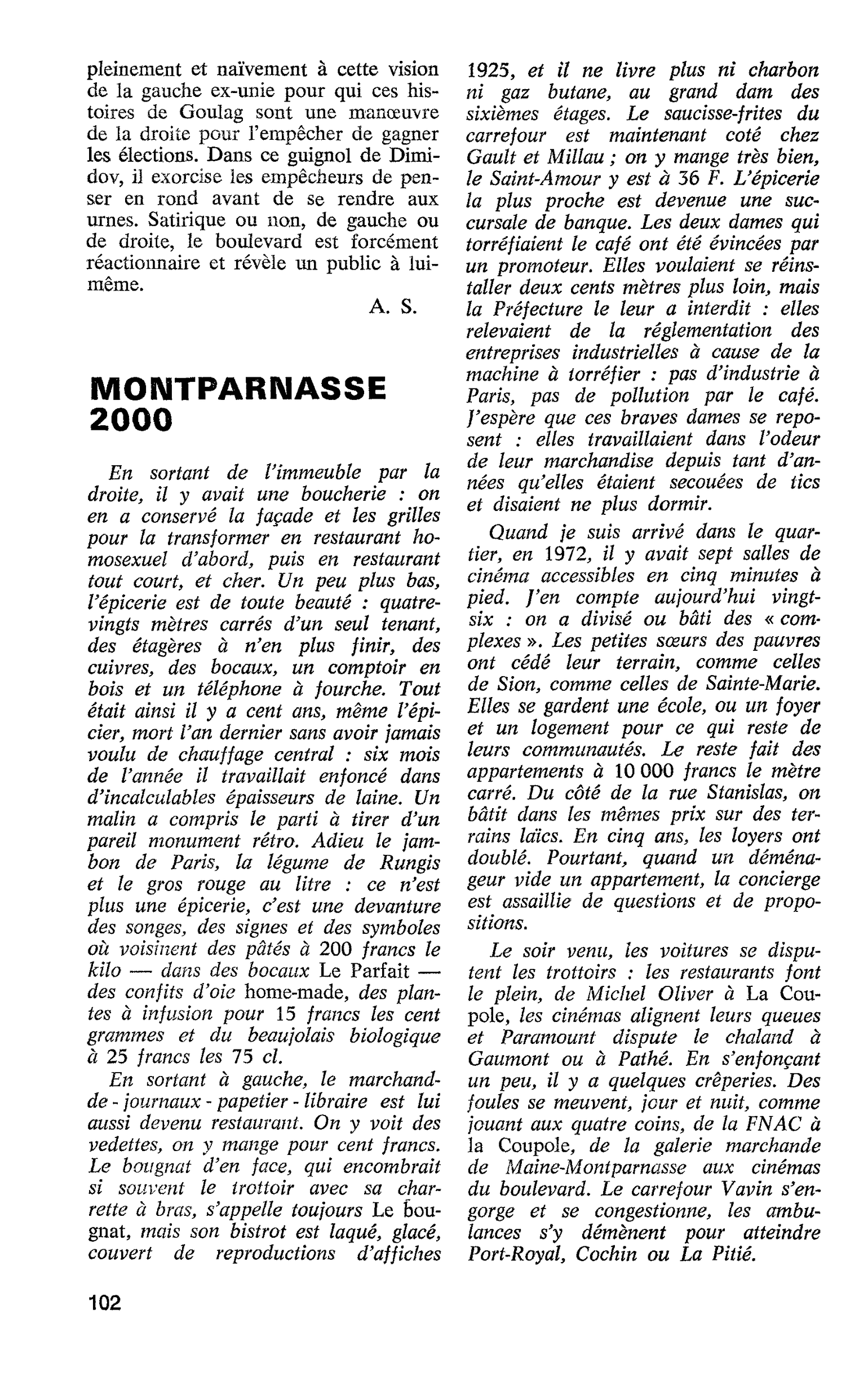 MONTPARNASSE 2000