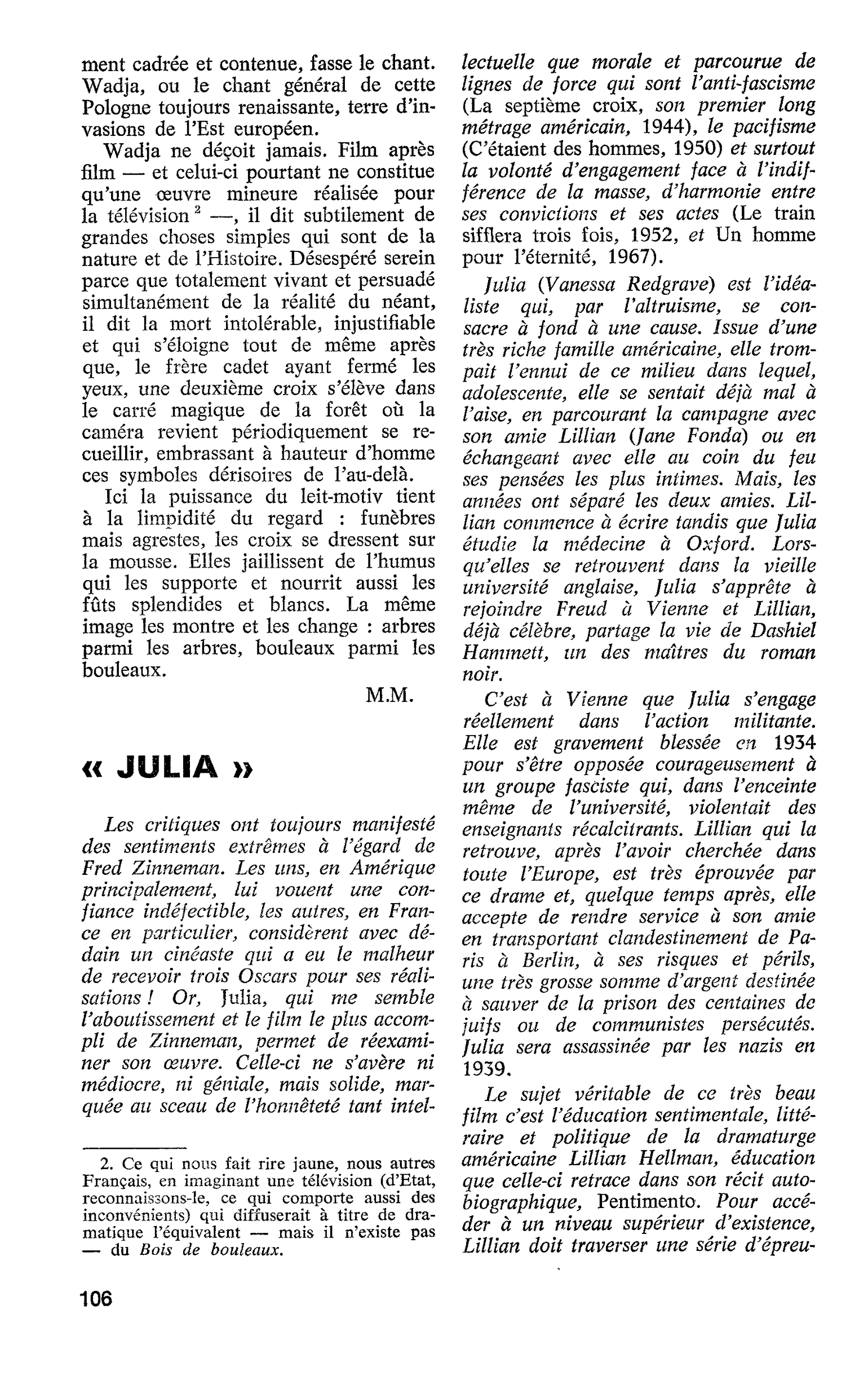 « JULIA »
