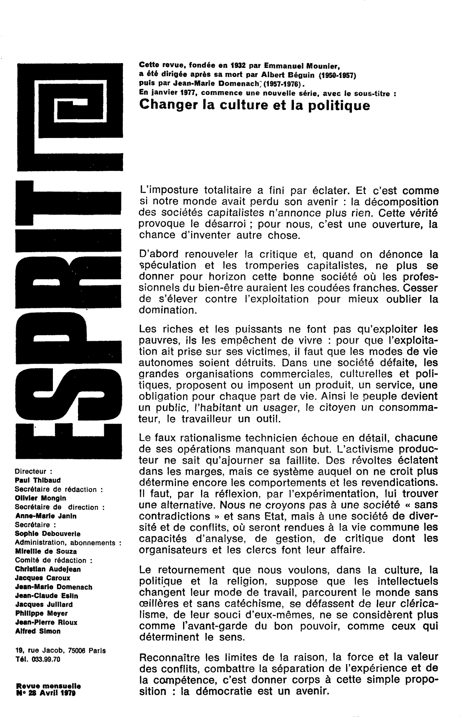 Editorial