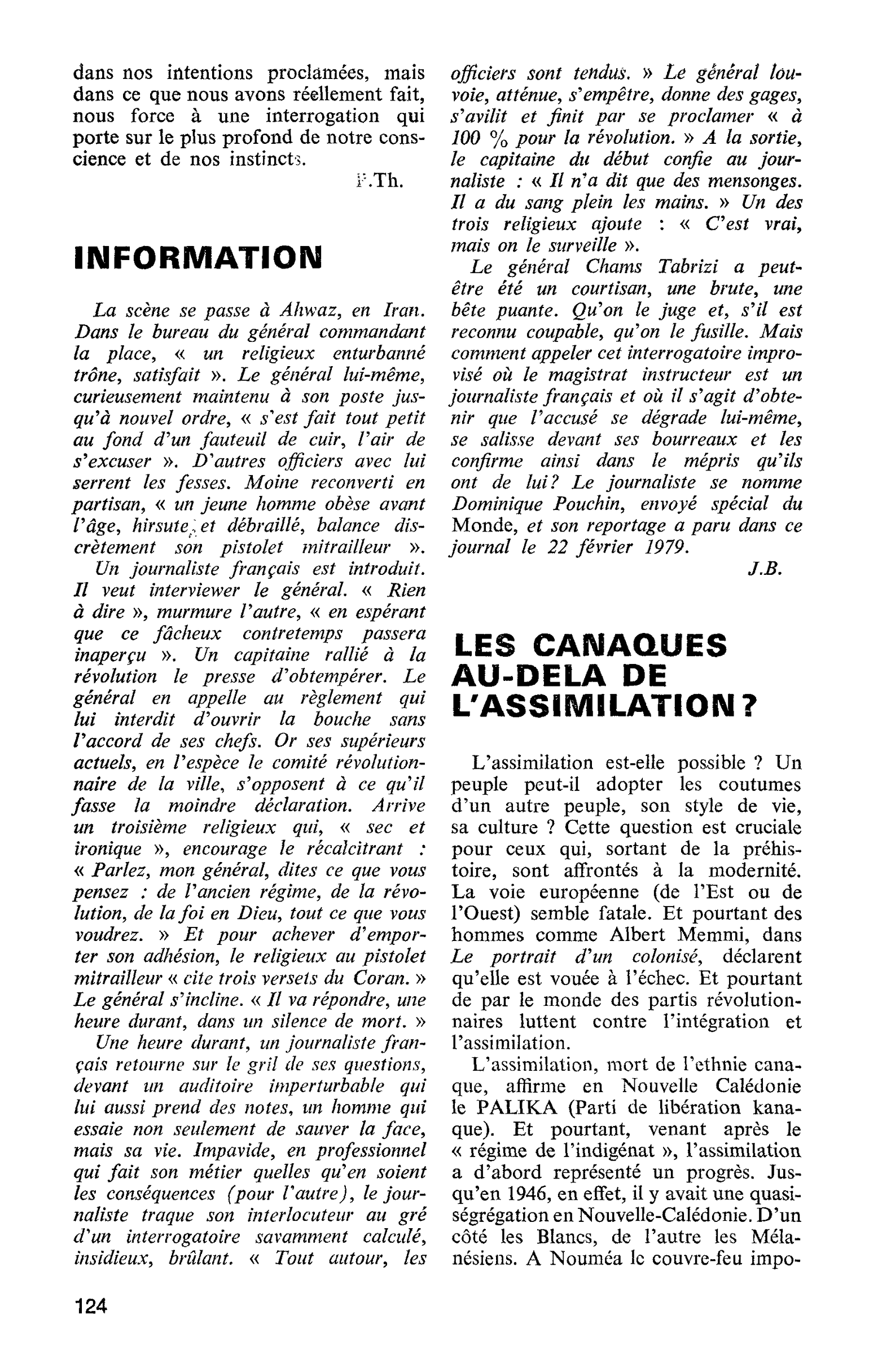 INFORMATION
