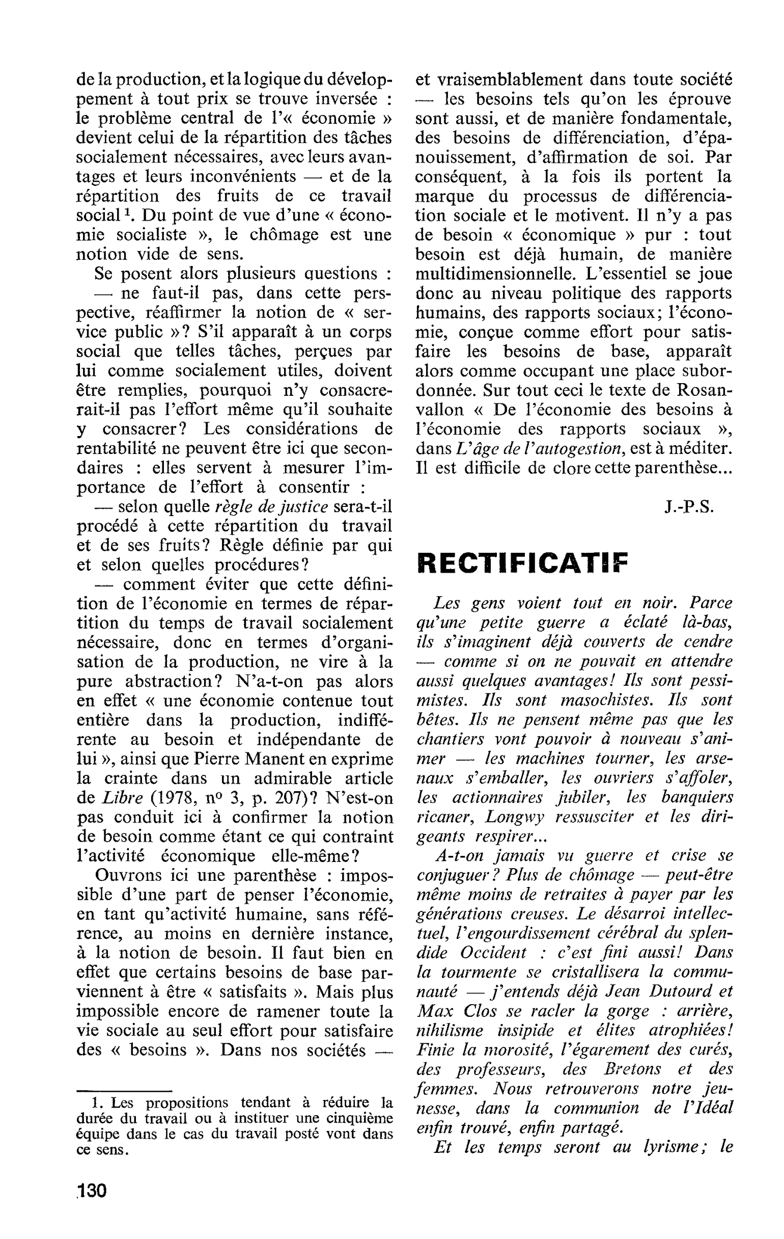 RECTIFICATIF