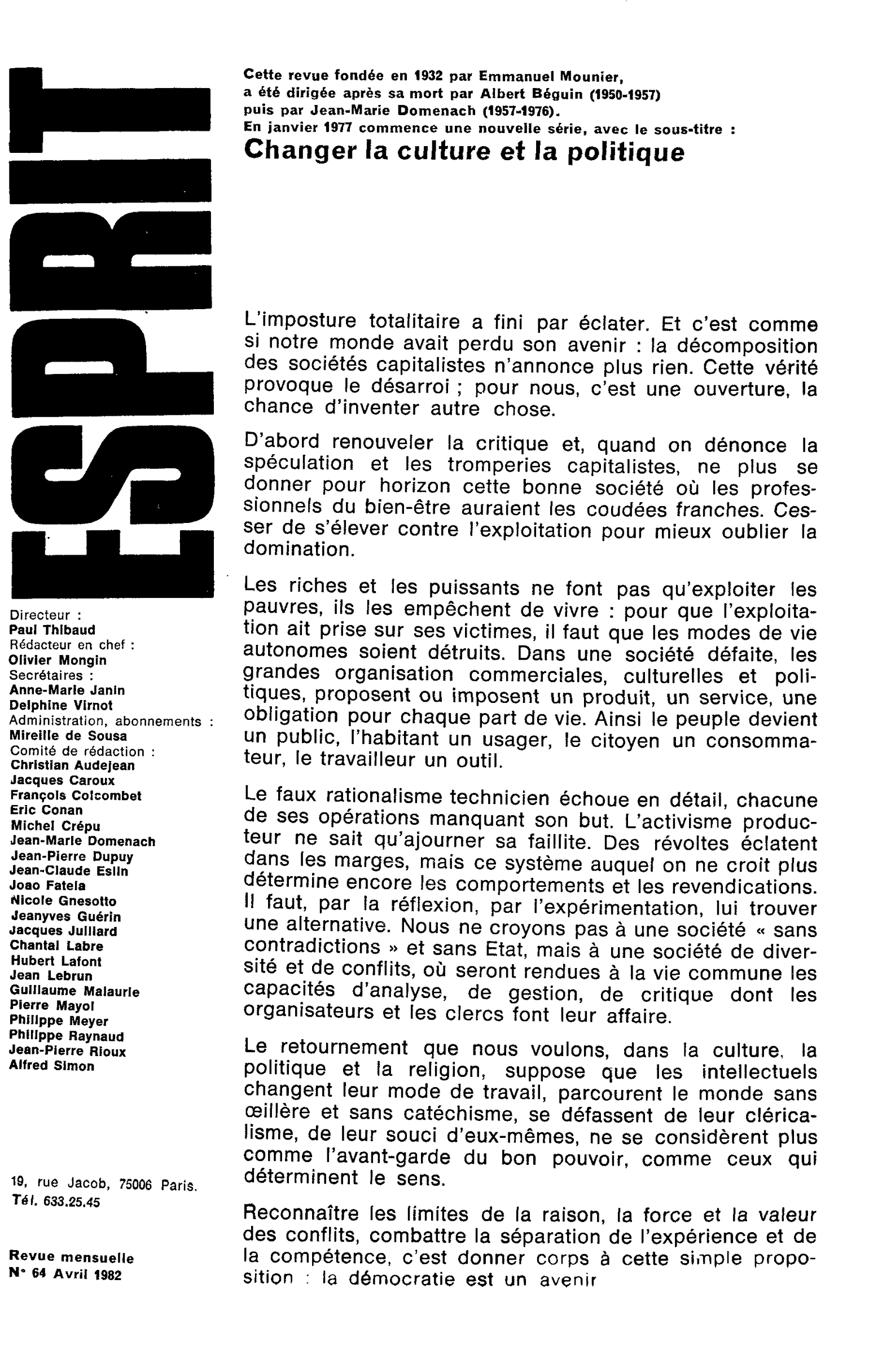 Editorial