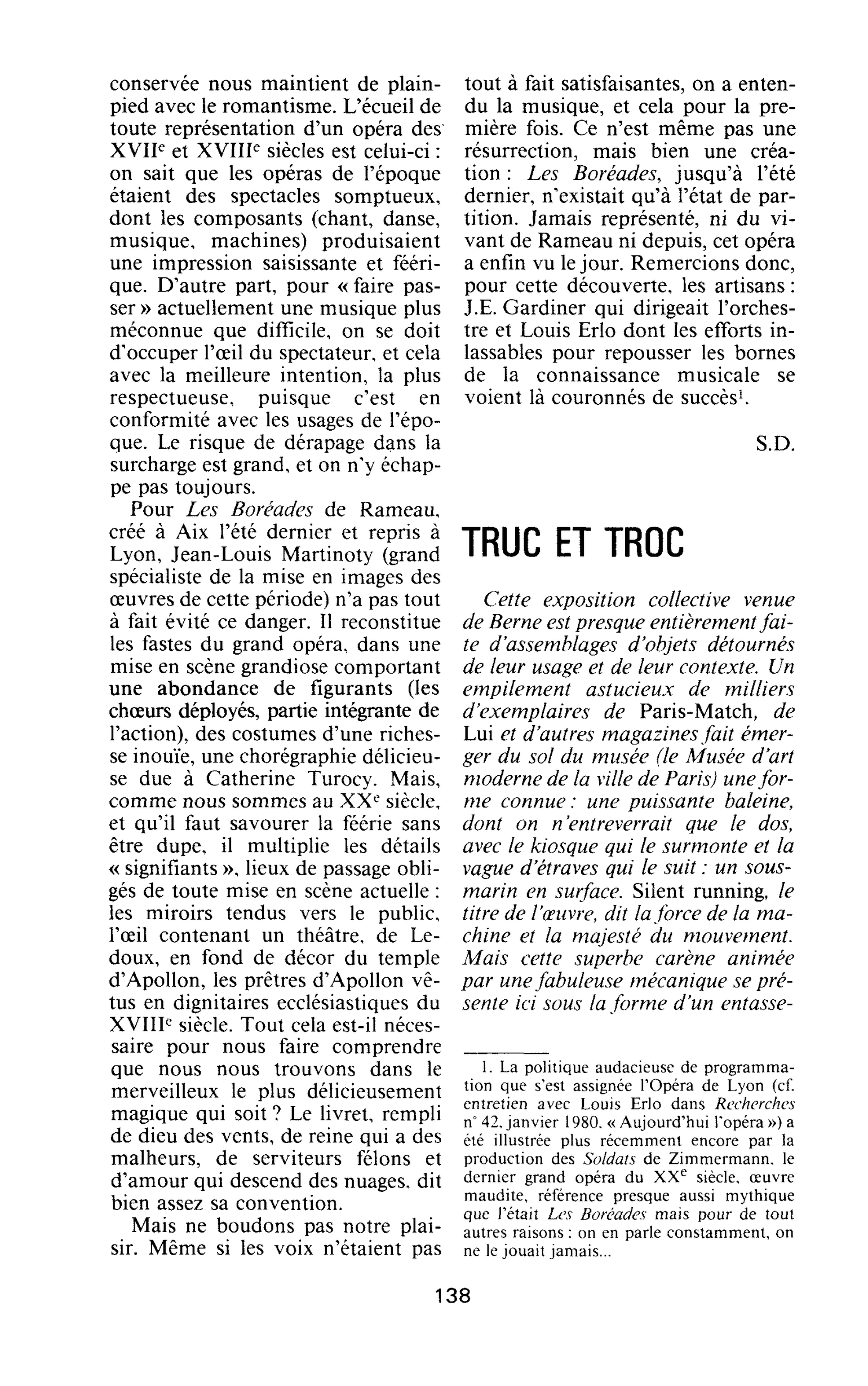 TRUC ET TROC