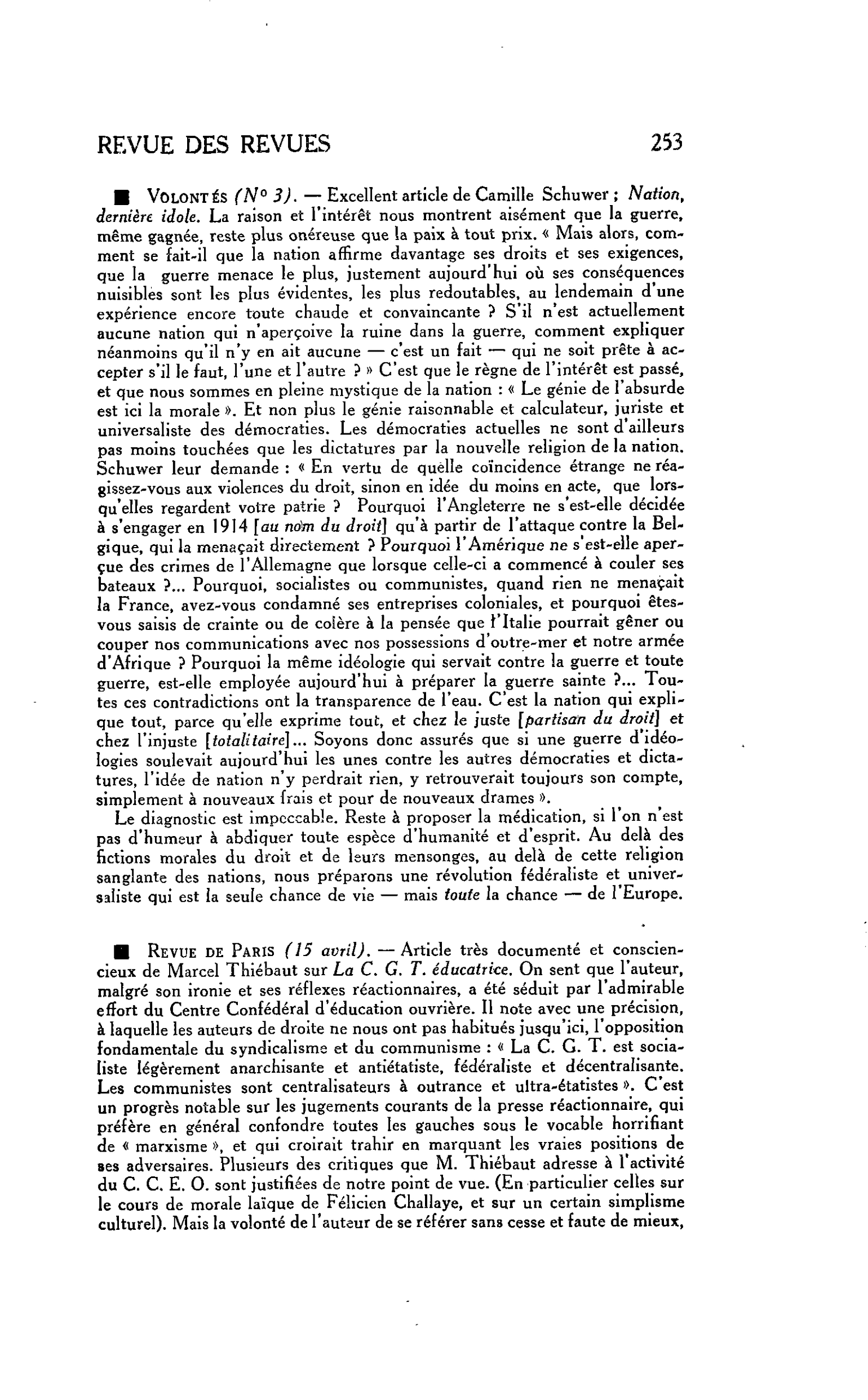 Revue de Paris (15 avril)