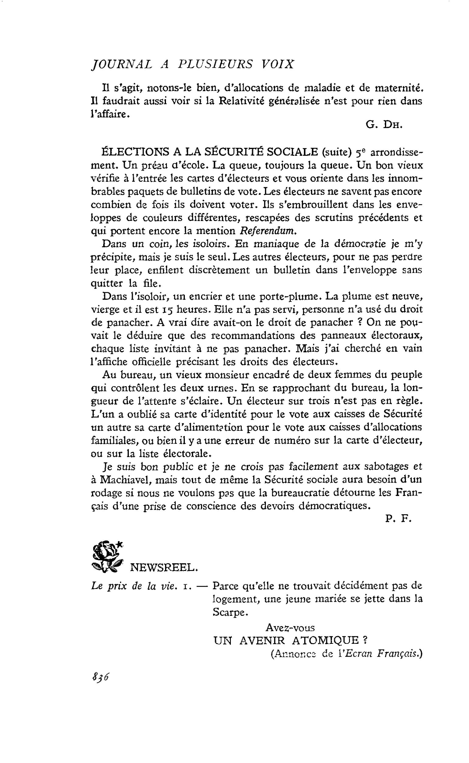 Élections à la sécurité sociale