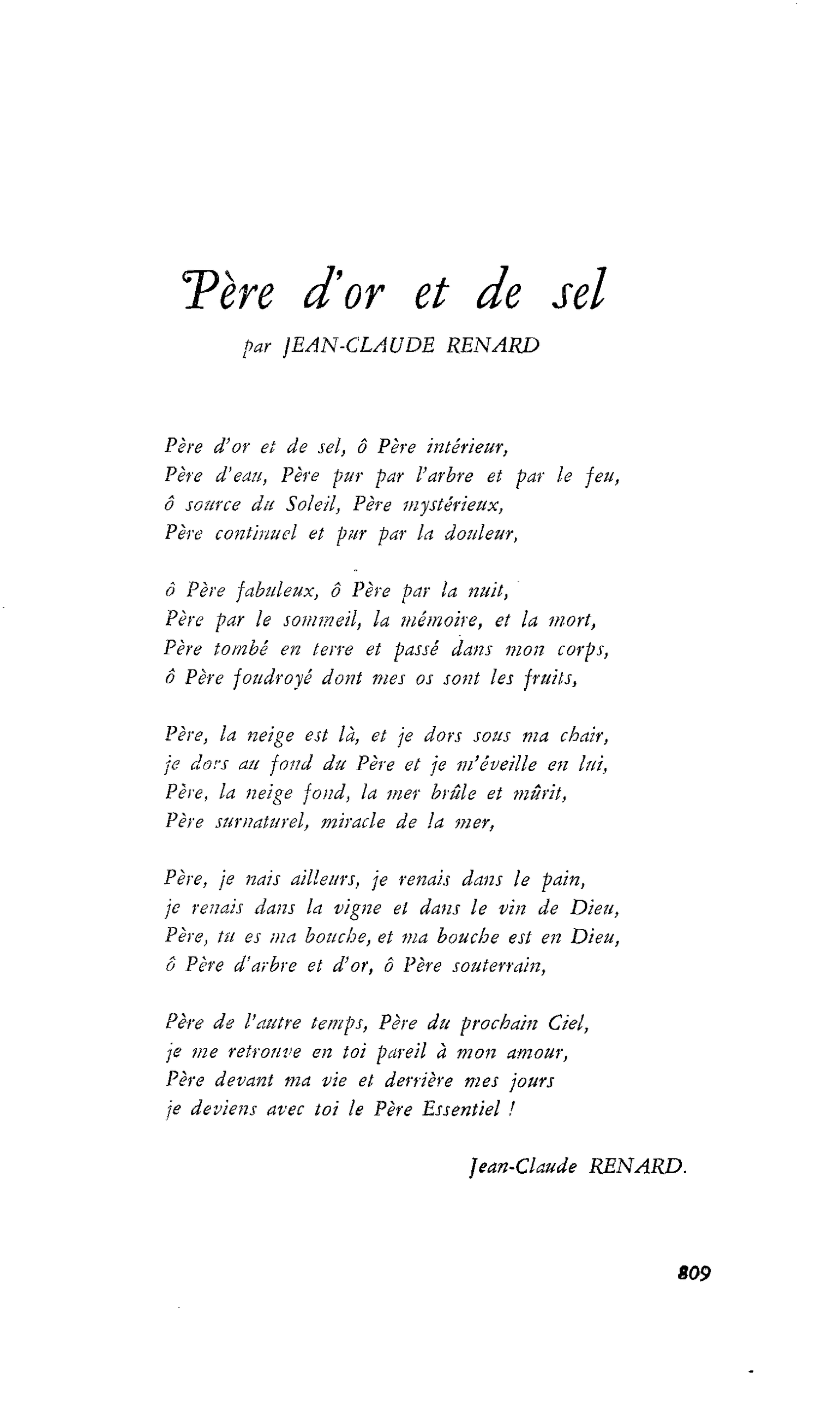 Père d’or et de sel