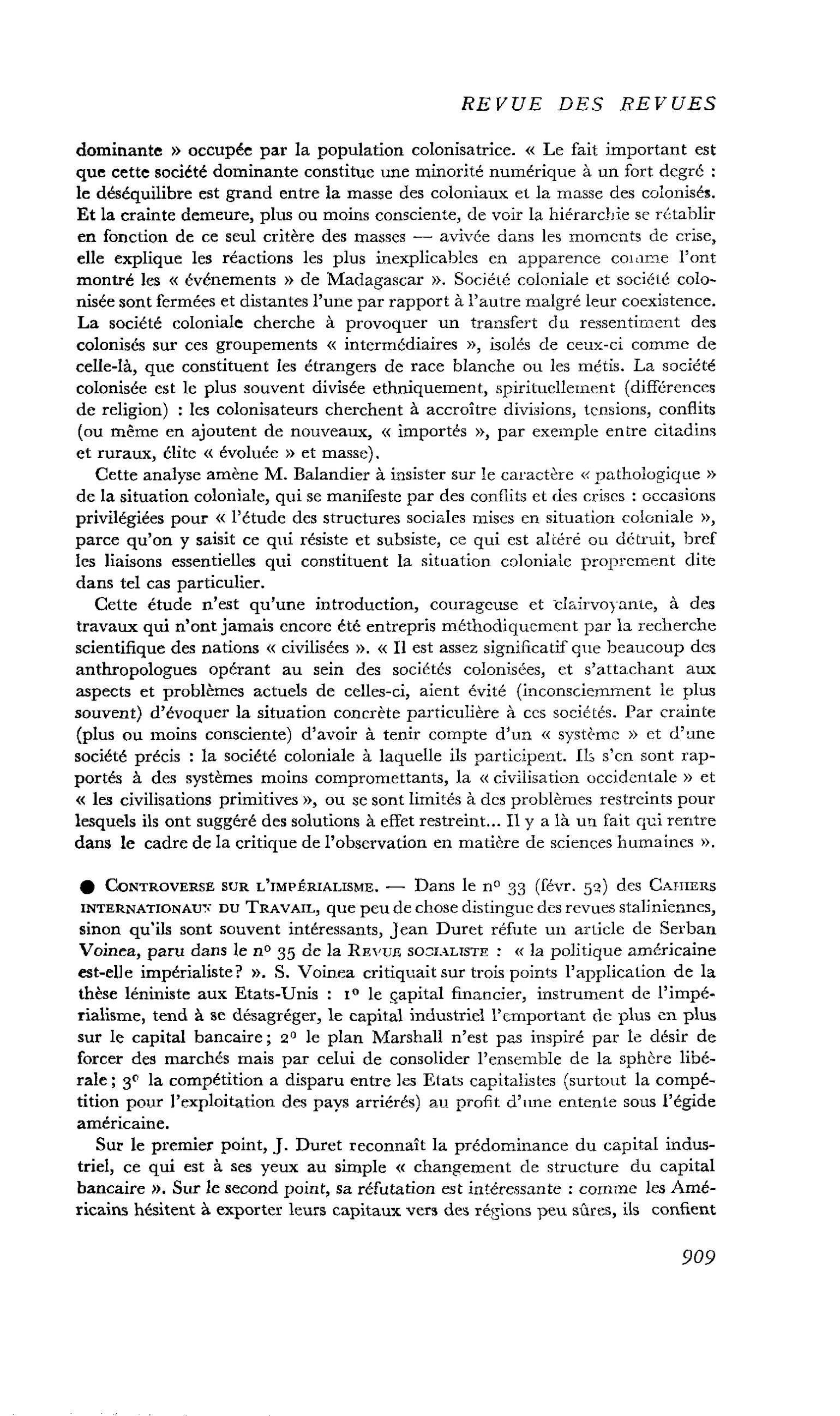 Controverse sur l’impérialisme