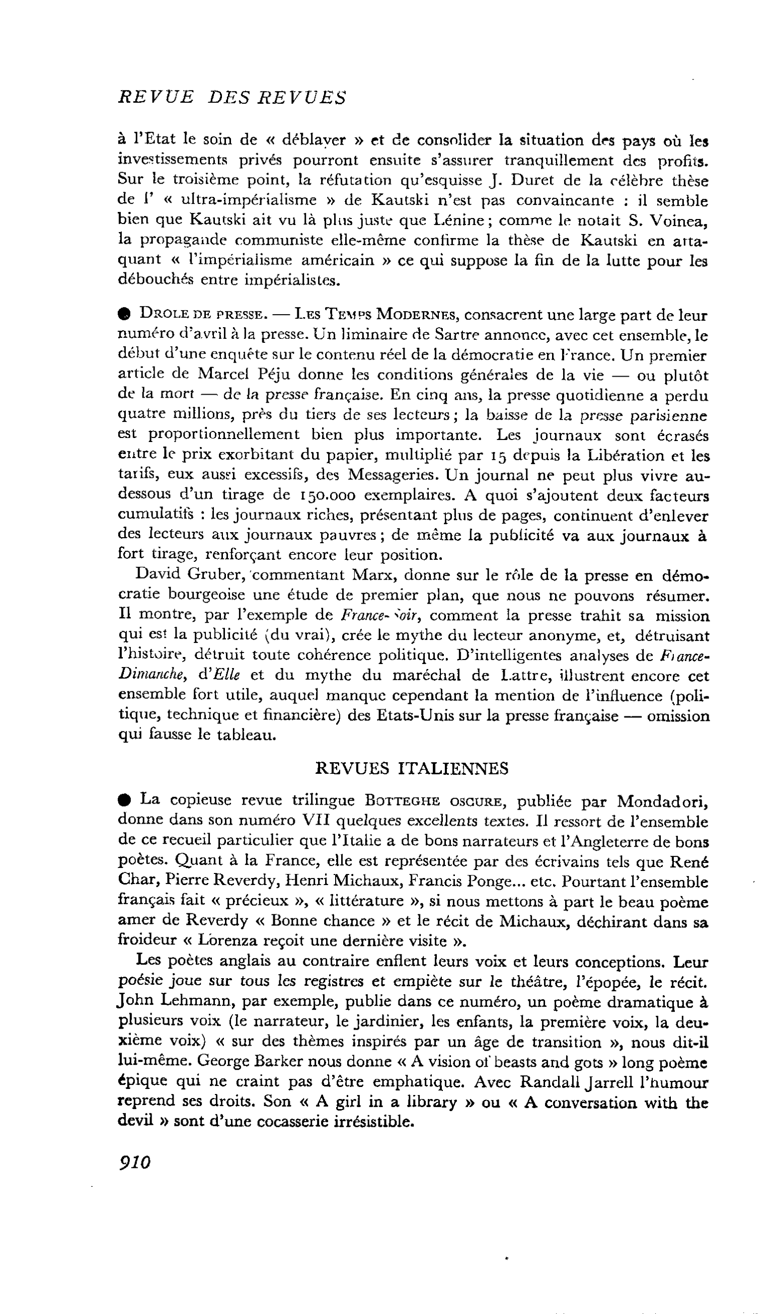Drôle de presse