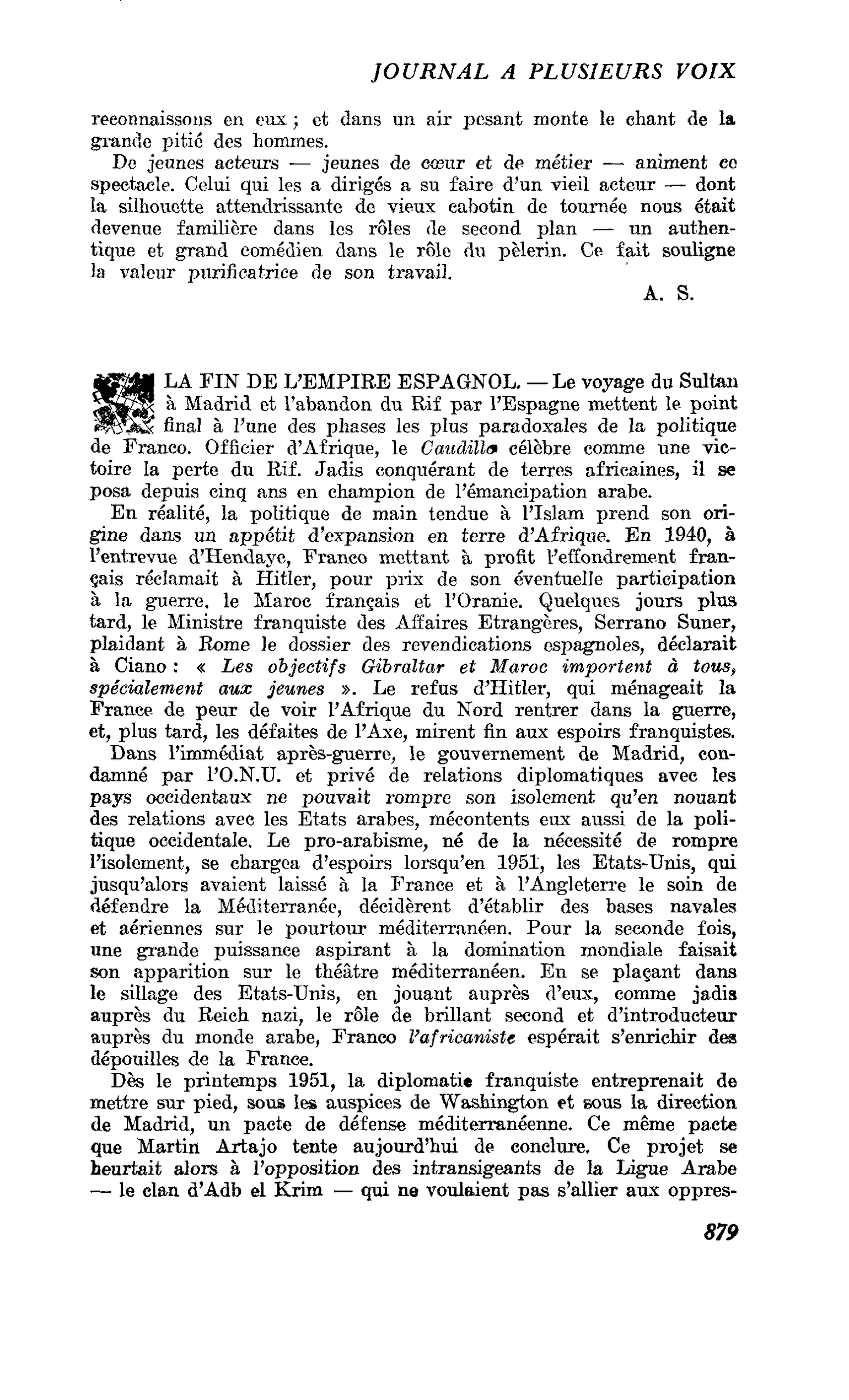 LA FIN DE L’EMPIRE ESPAGNOL