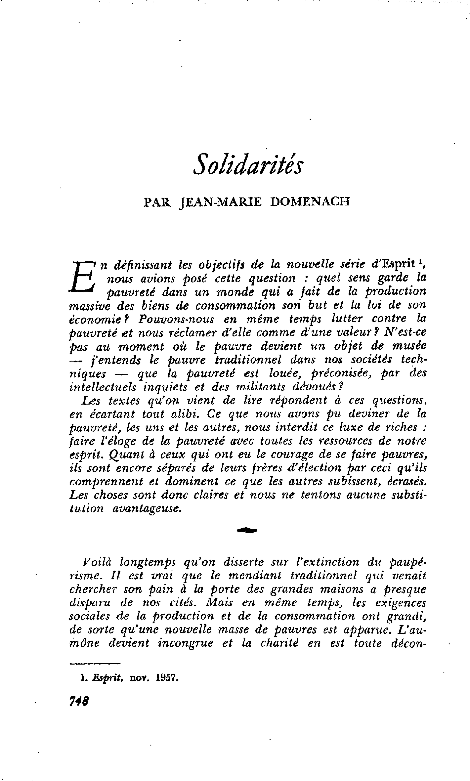 Solidarités