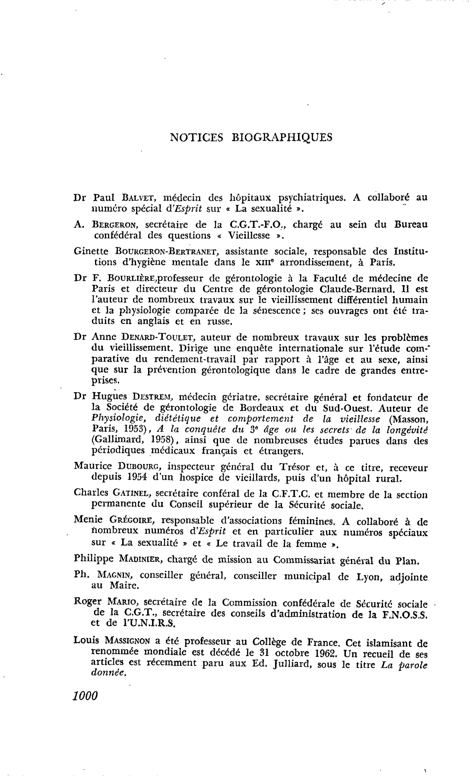 NOTICES BIOGRAPHIQUES