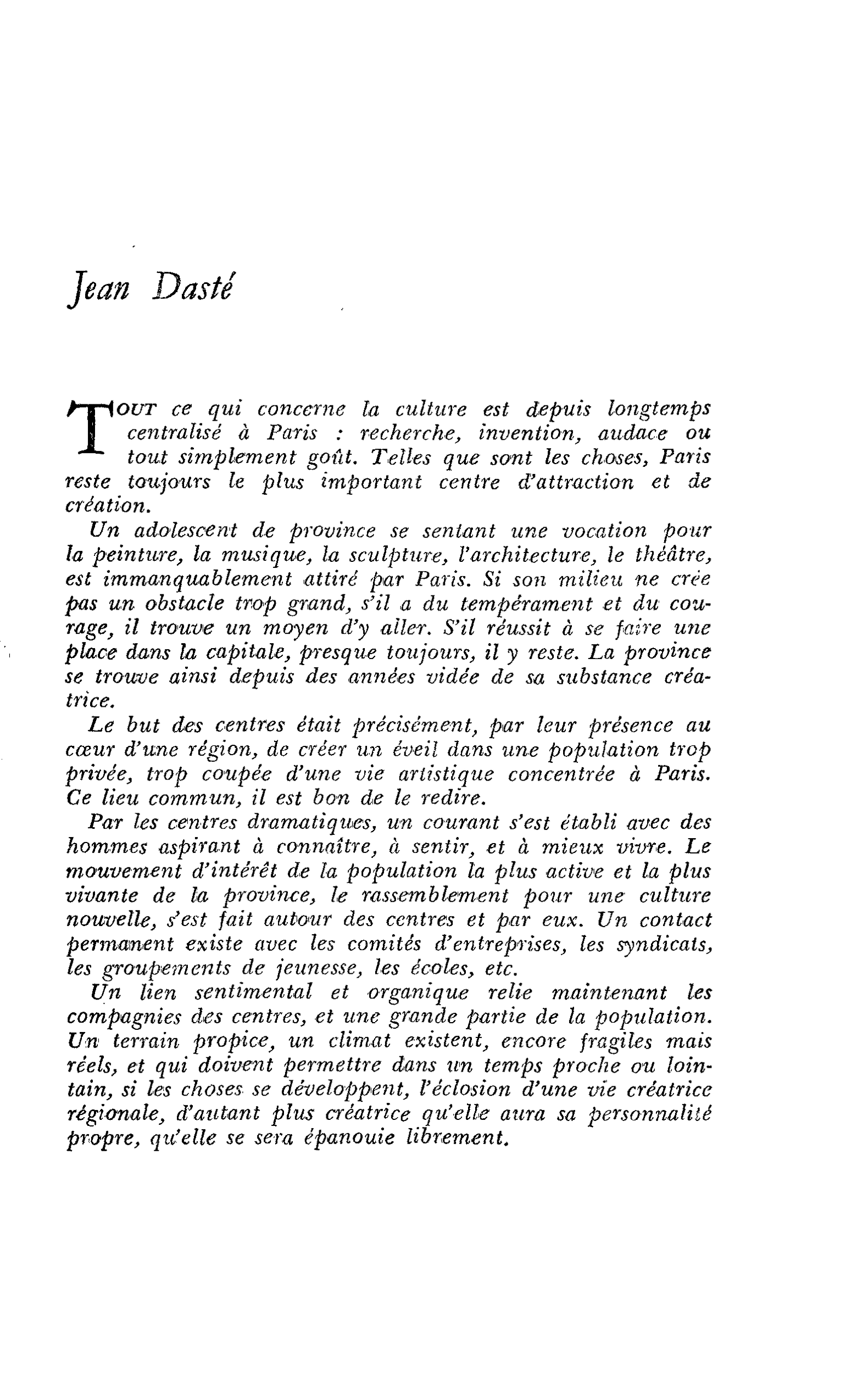 Jean Dasté