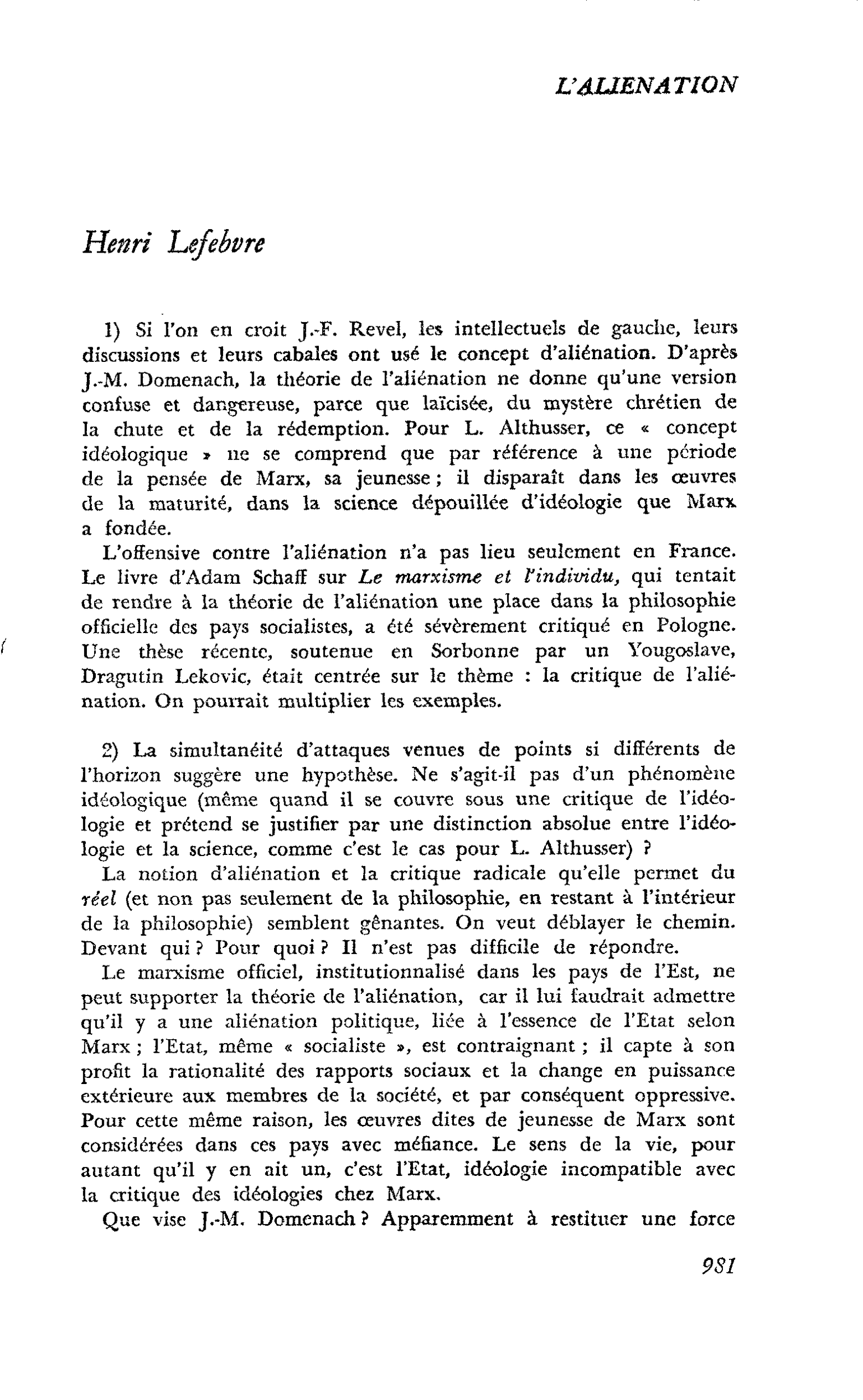 Henri Lefebvre