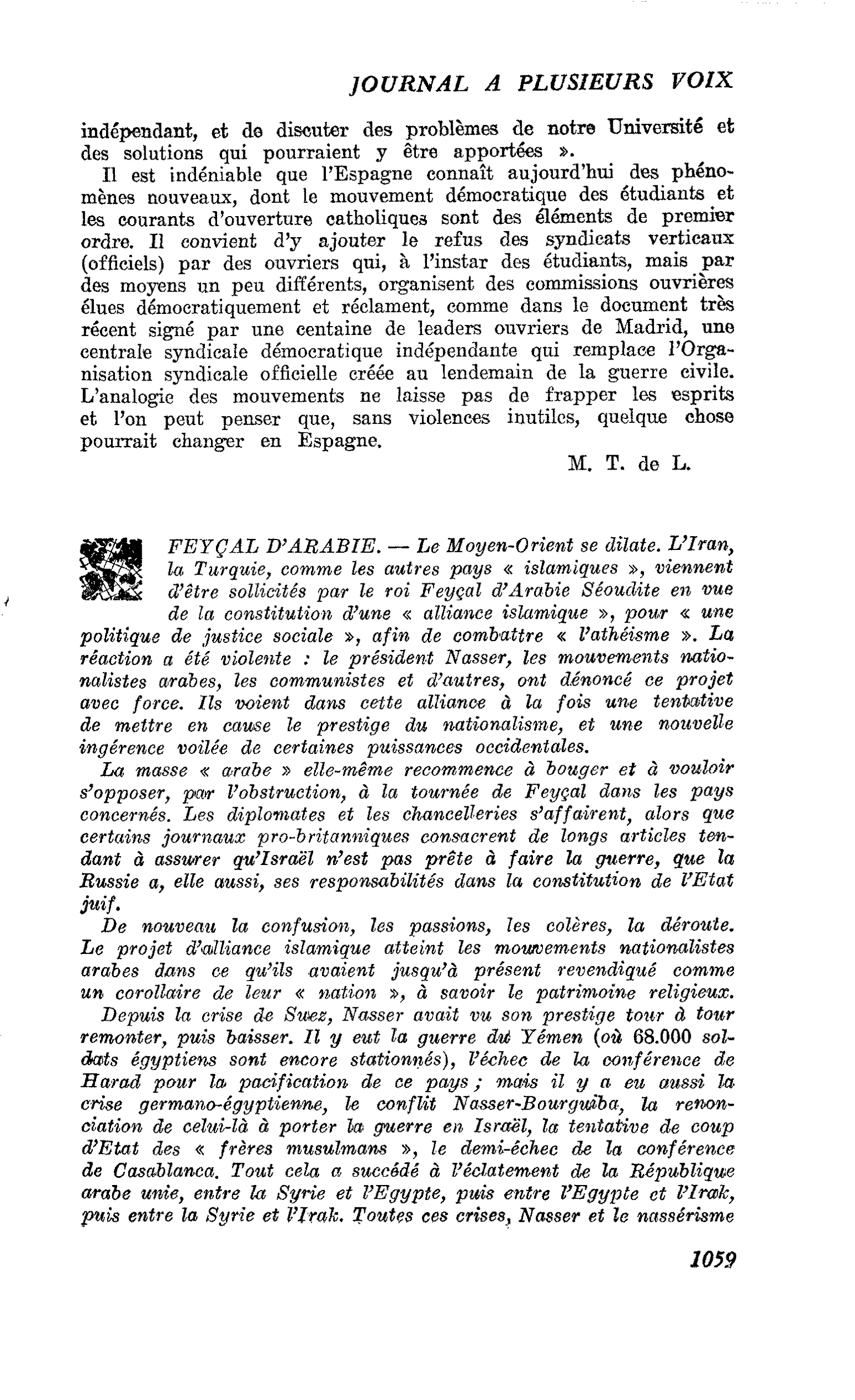 FEYÇAL D’ARABIE