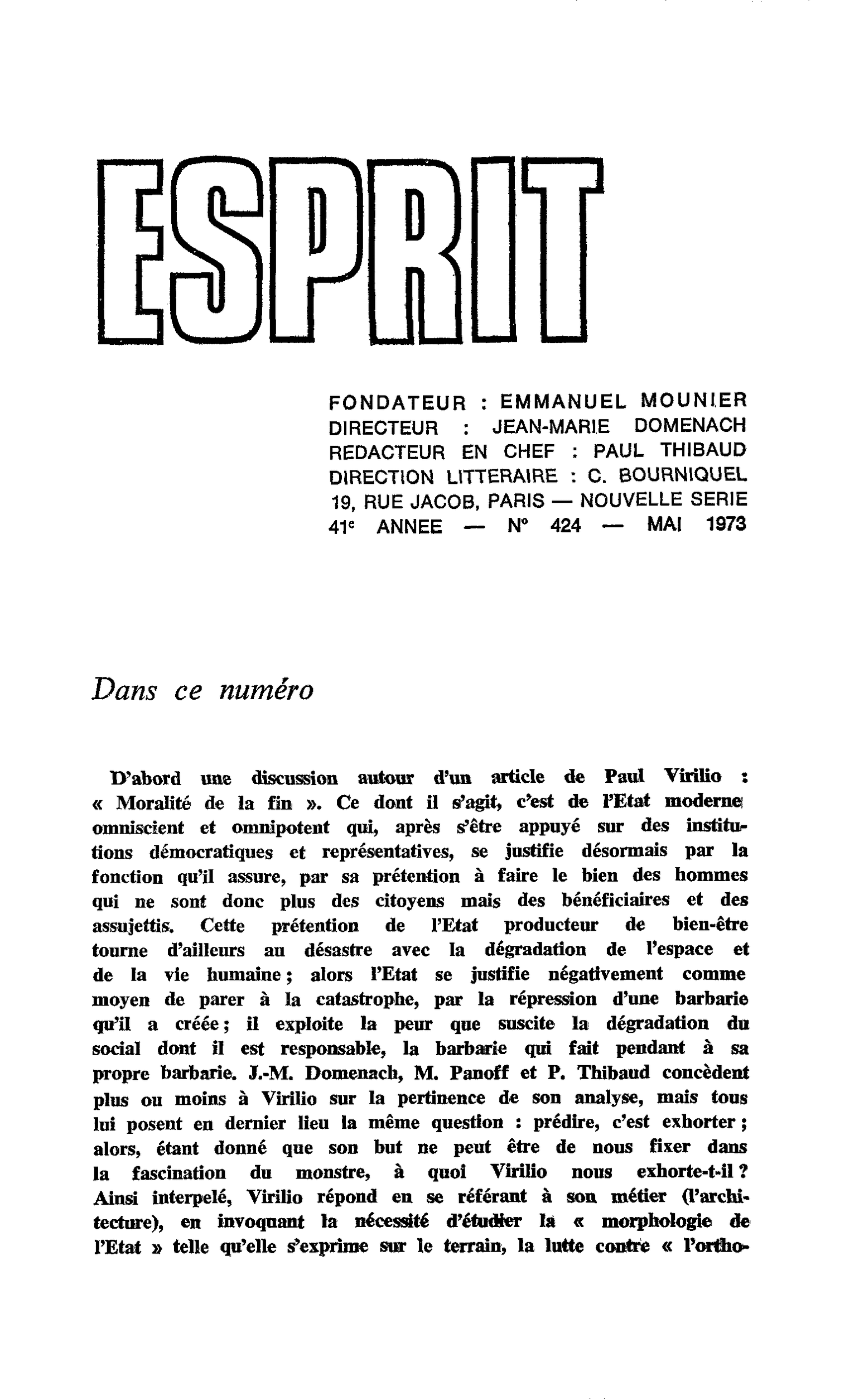 Editorial
