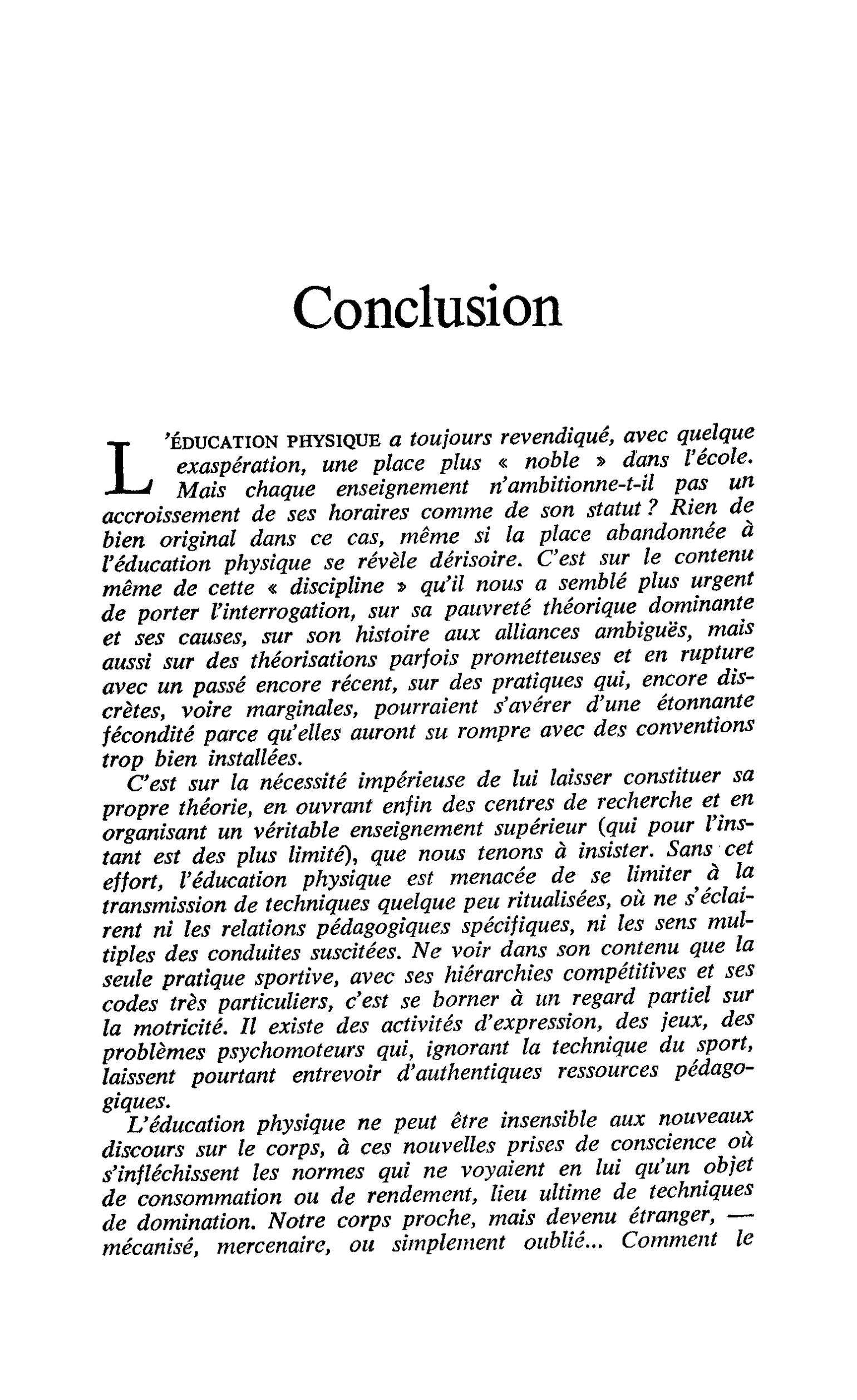 Conclusion